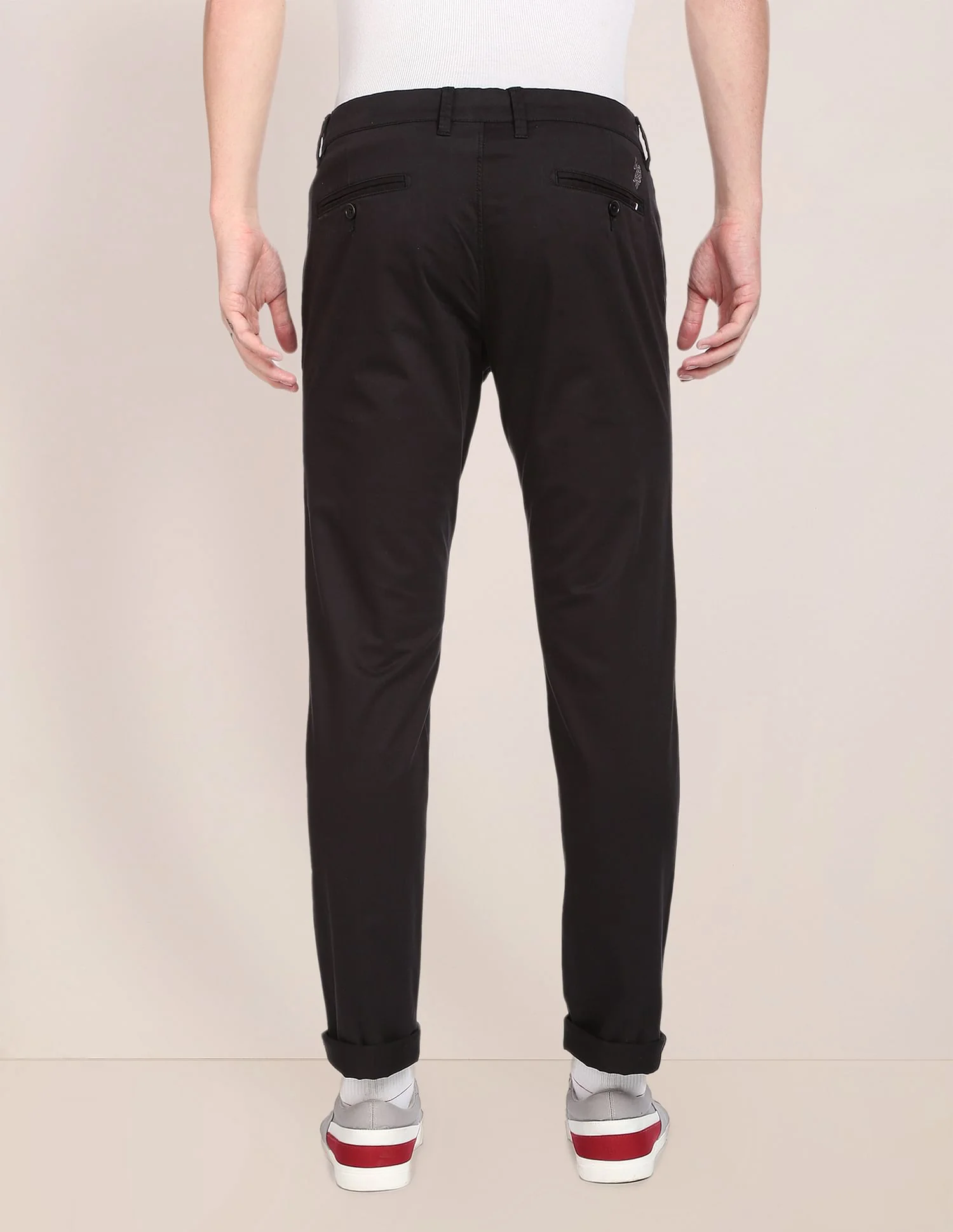 Solid Cotton Stretch Chinos - Image 5