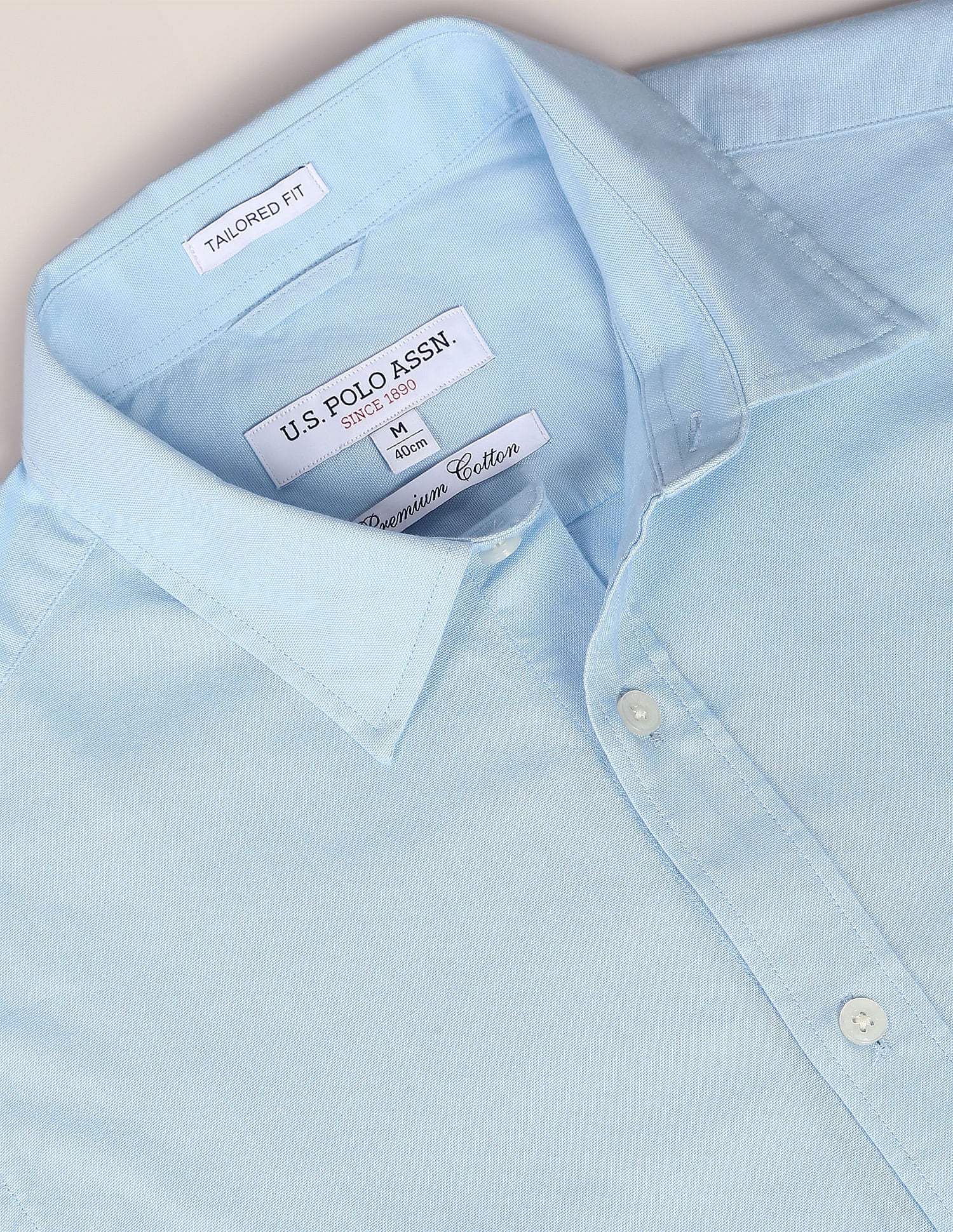 Solid Dobby Casual Shirt - Image 2