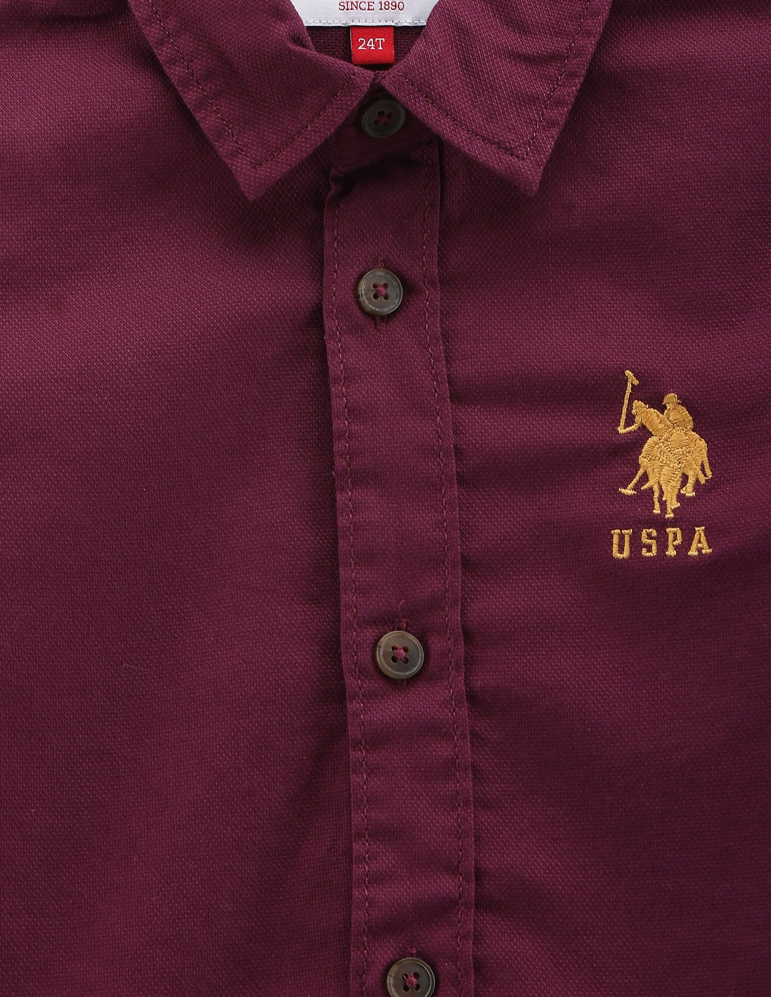 Solid Dobby Shirt - Image 3