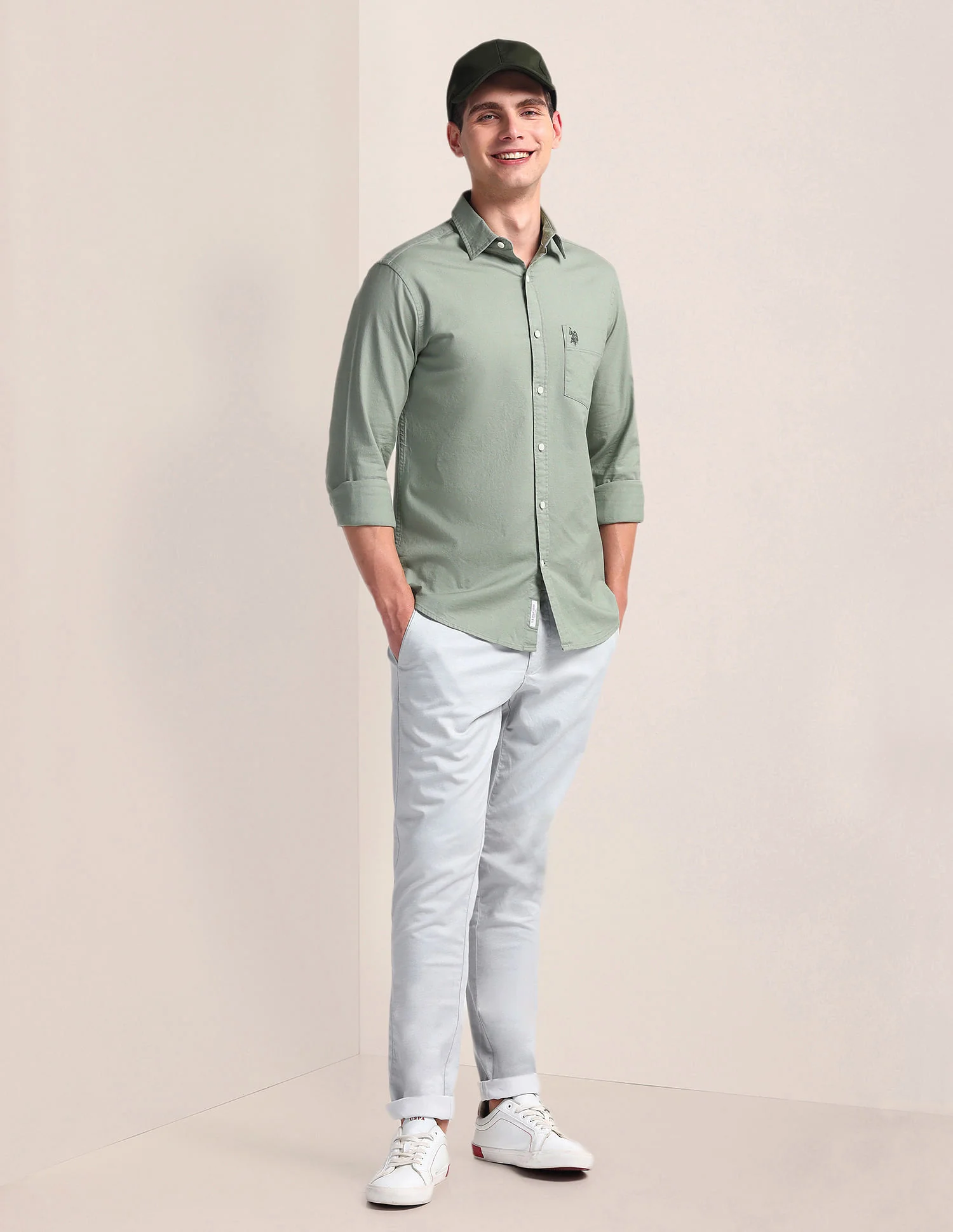 Solid Dobby Shirt - Image 3