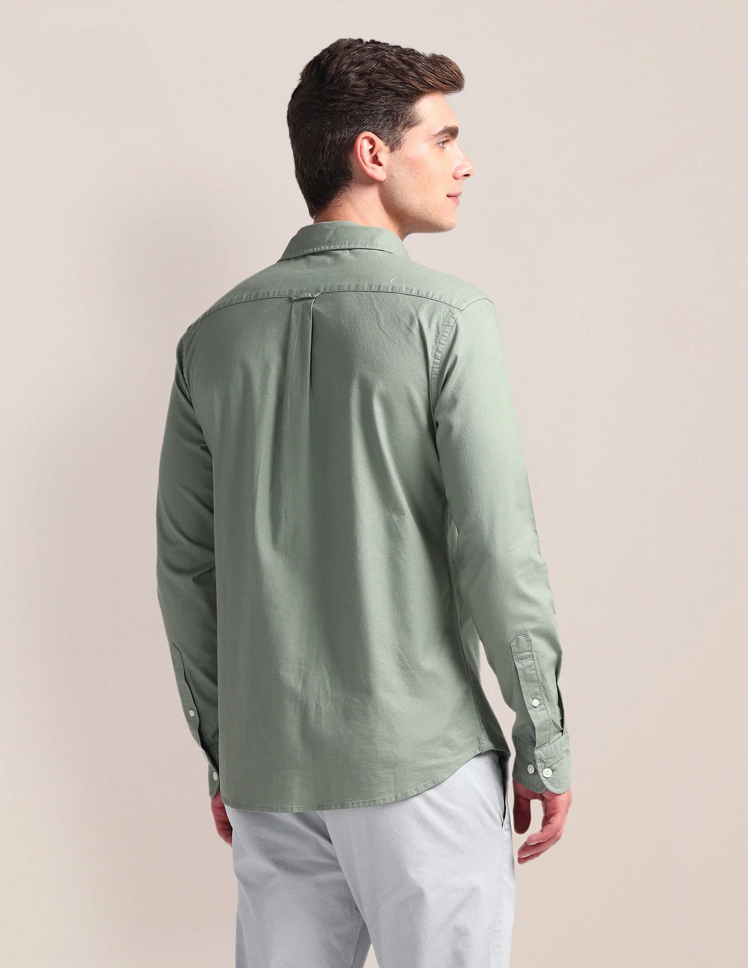 Solid Dobby Shirt - Image 5