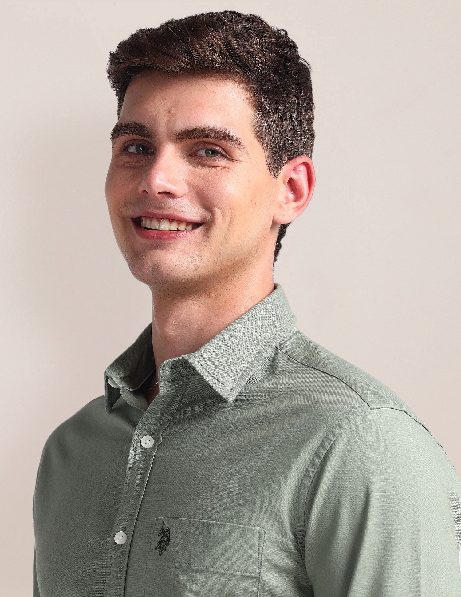 Solid Dobby Shirt - Image 7