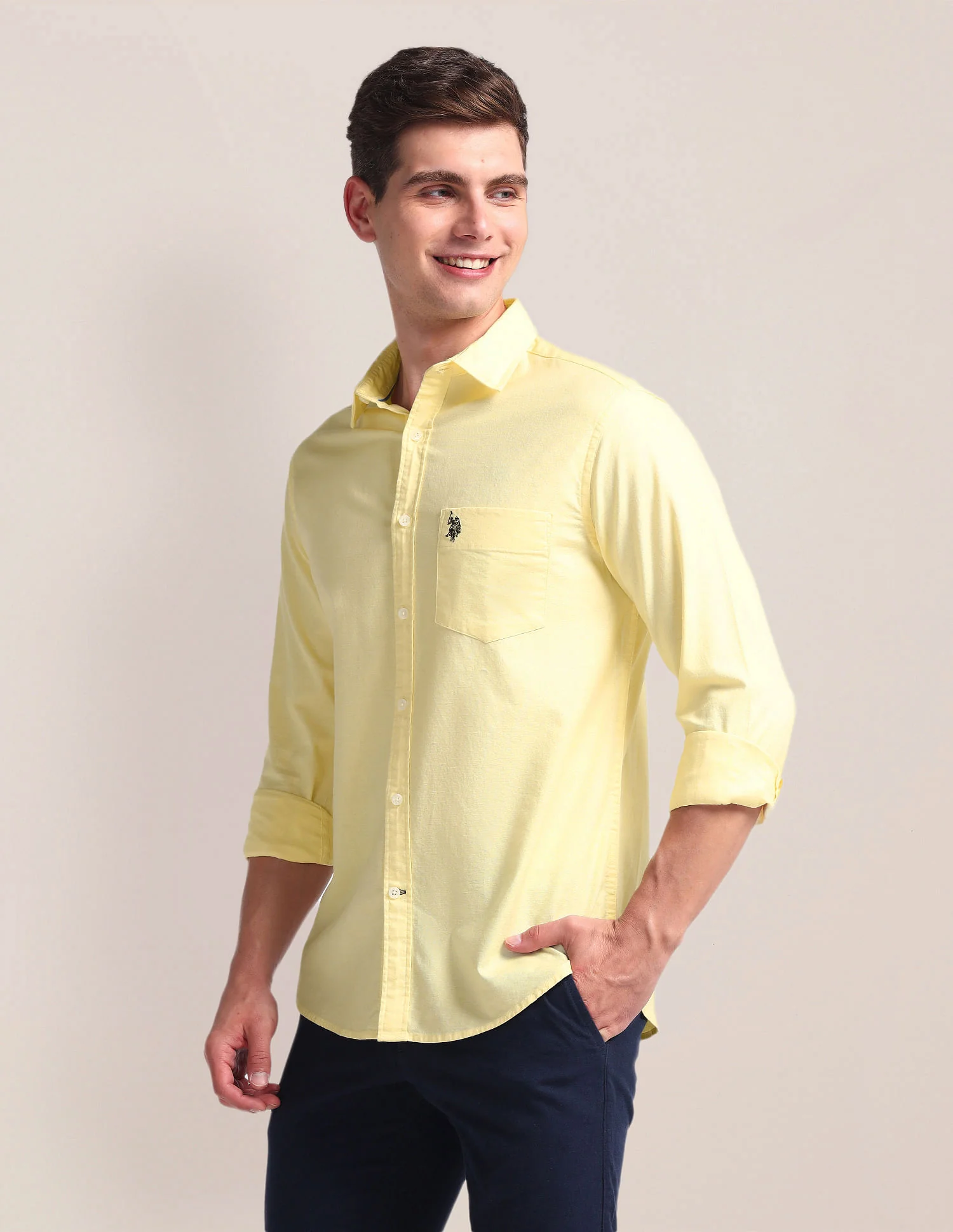 Solid Dobby Shirt - Image 4