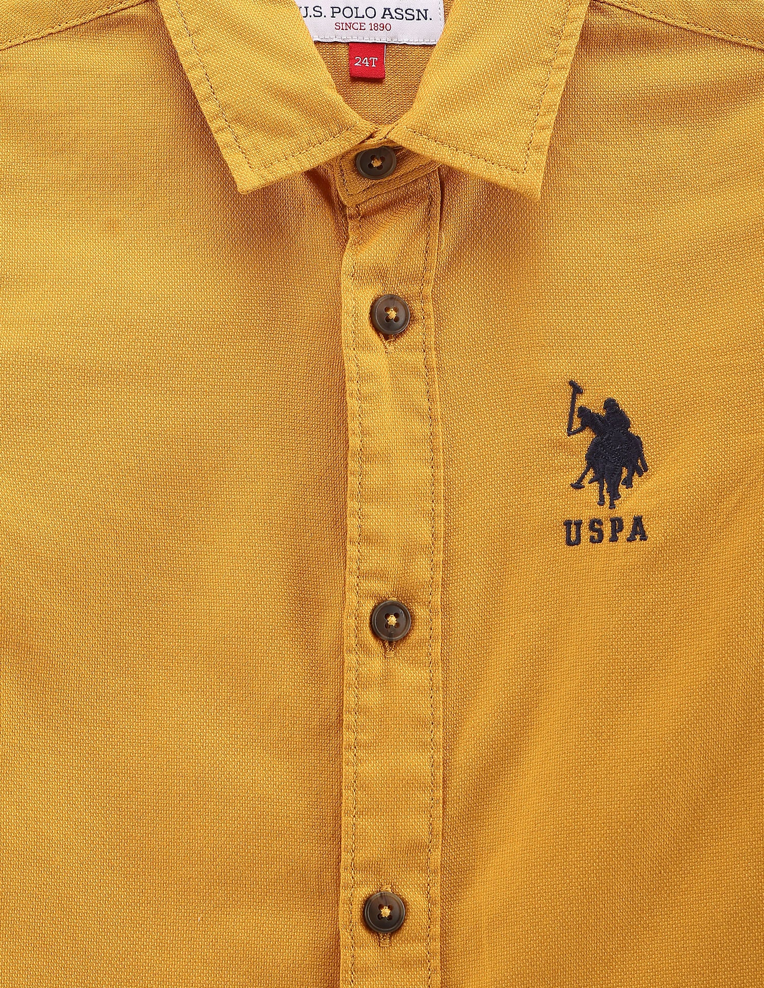 Solid Dobby Shirt - Image 3