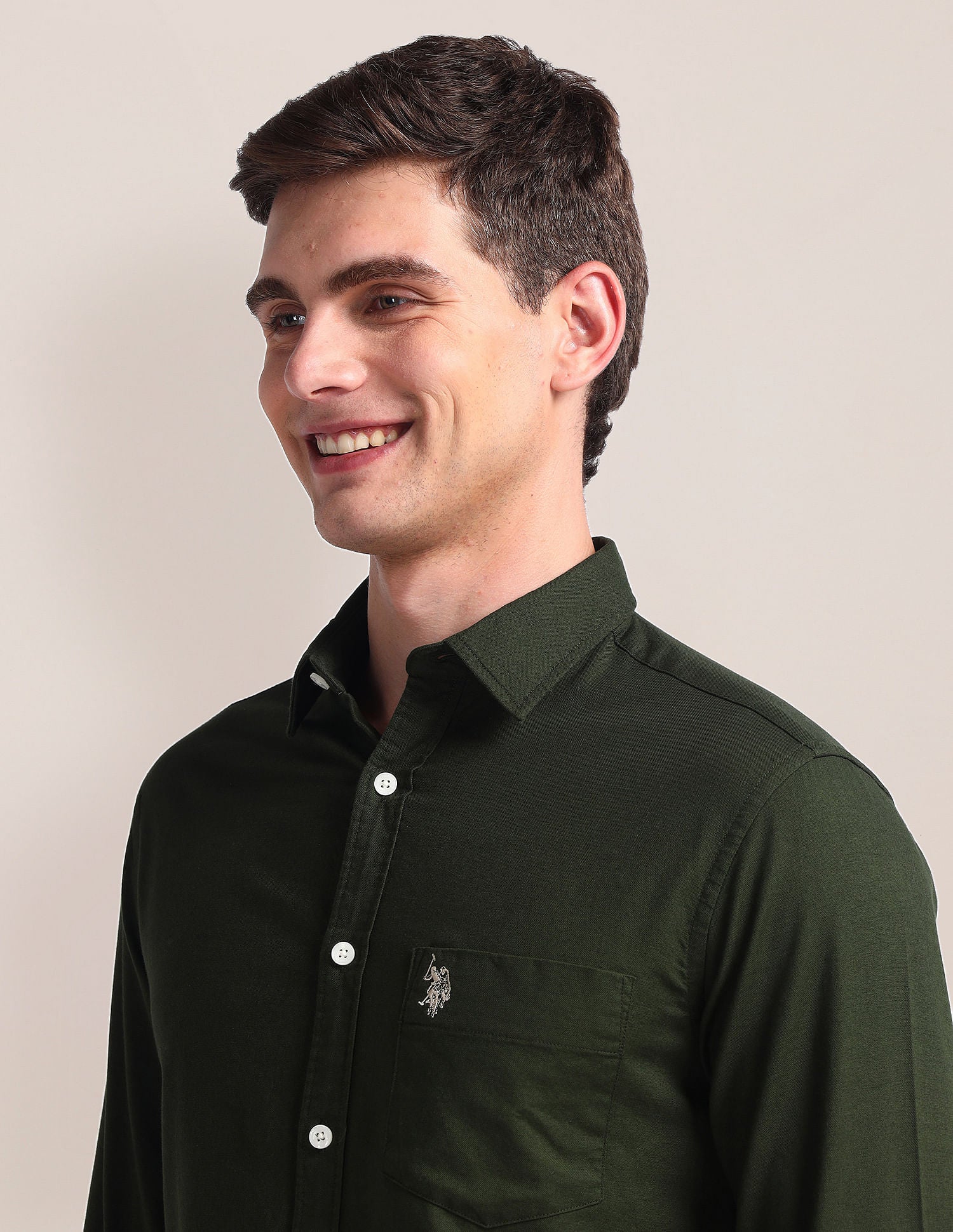 Solid Dobby Shirt - Image 7