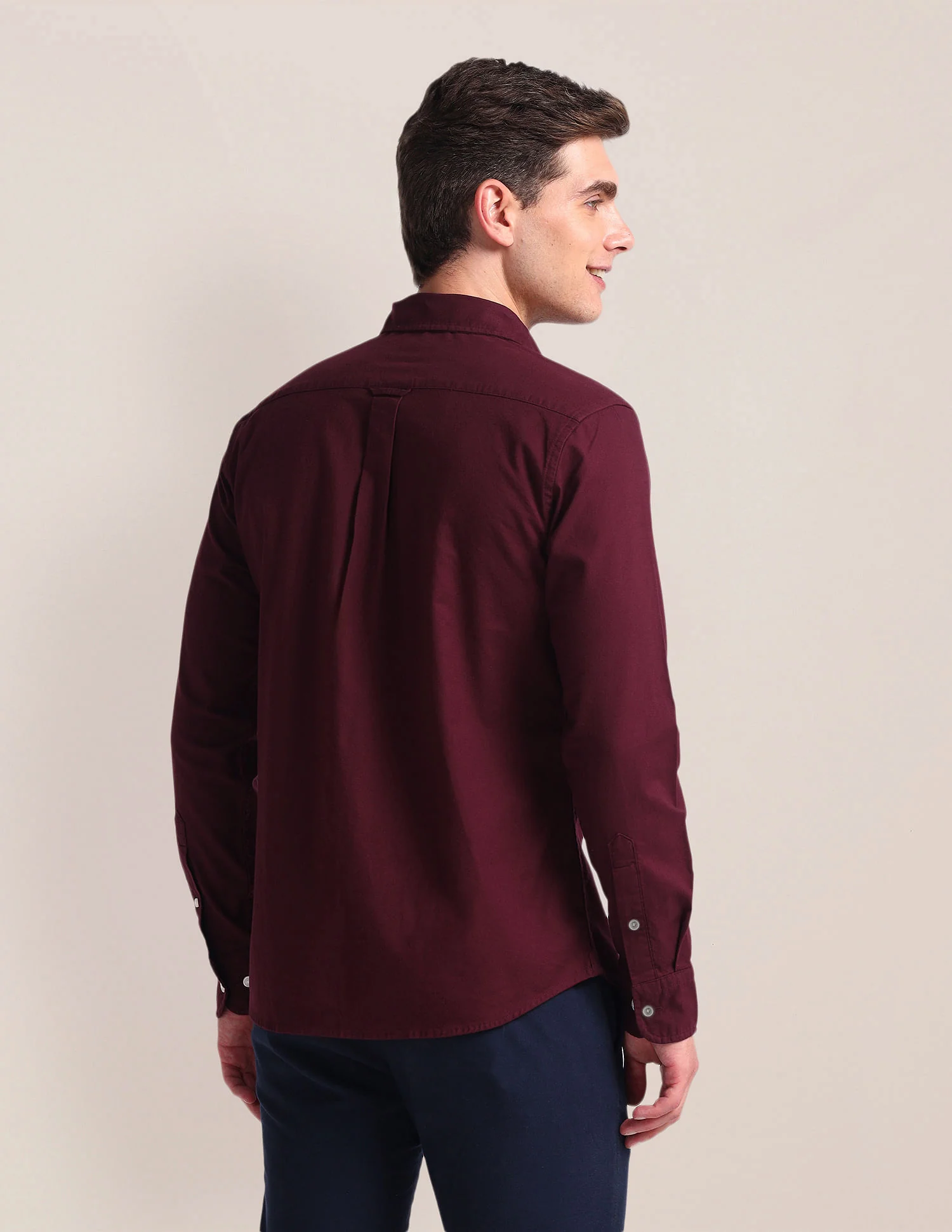 Solid Dobby Shirt - Image 5