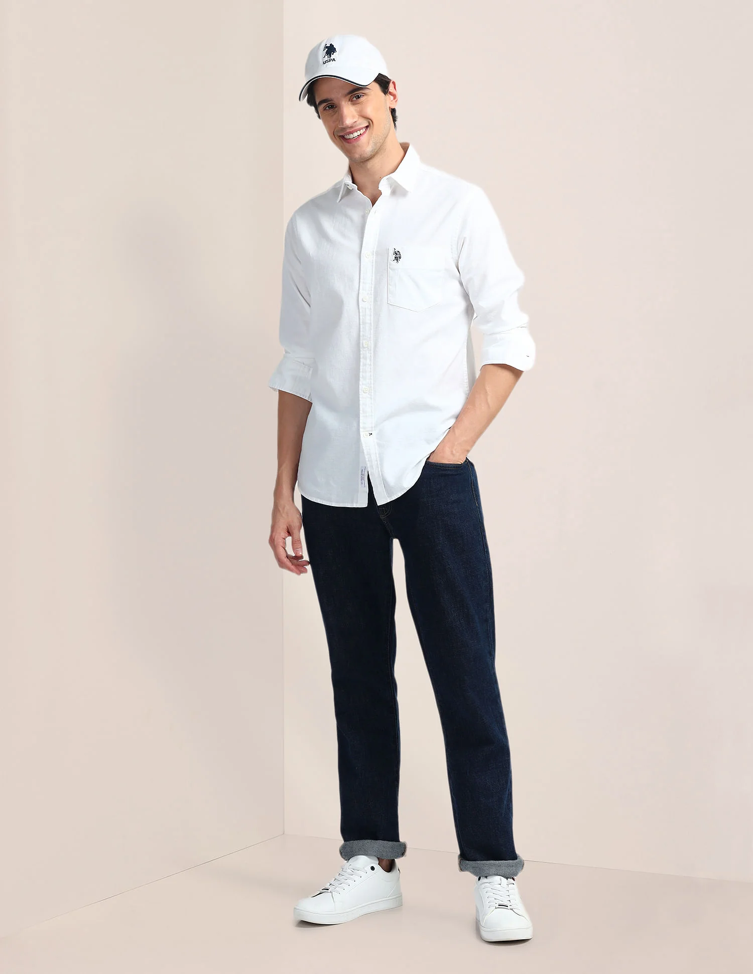 Solid Dobby Shirt - Image 3
