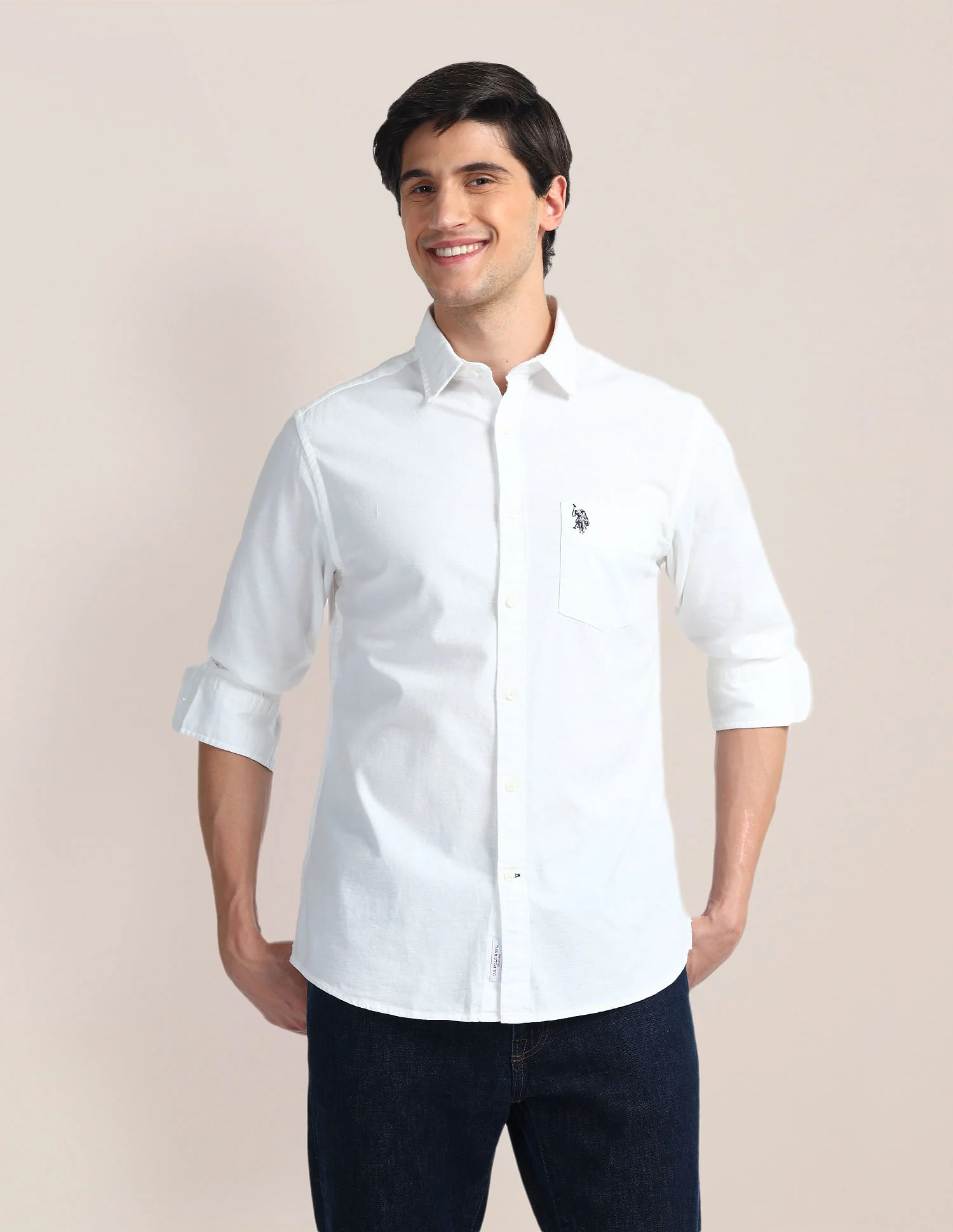 Solid Dobby Shirt - Image 6