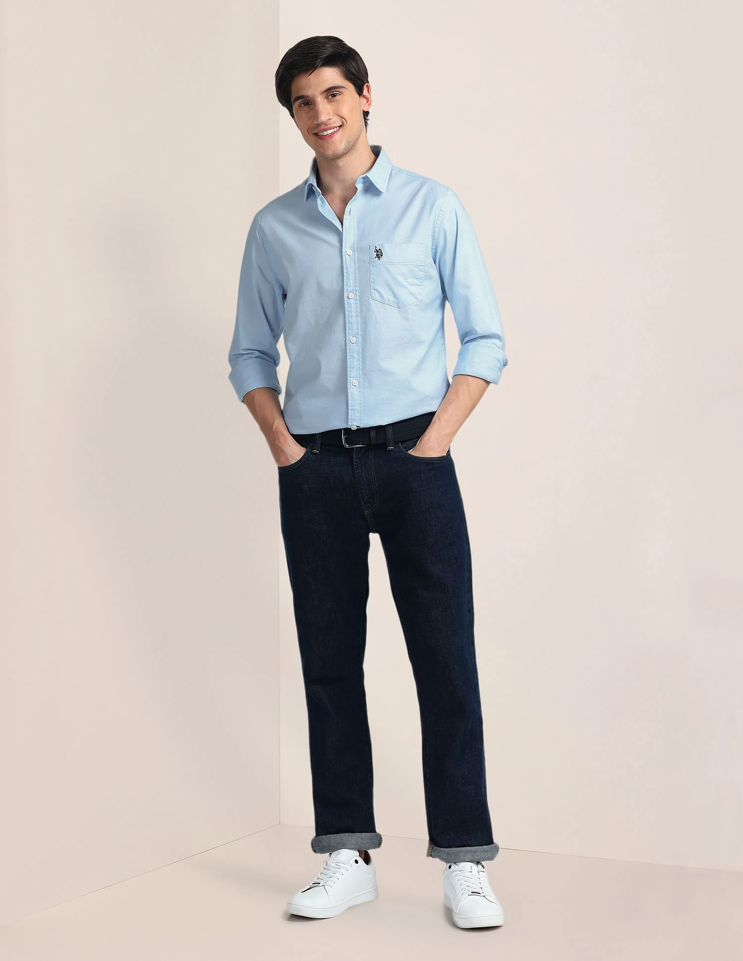 Solid Dobby Shirt - Image 3