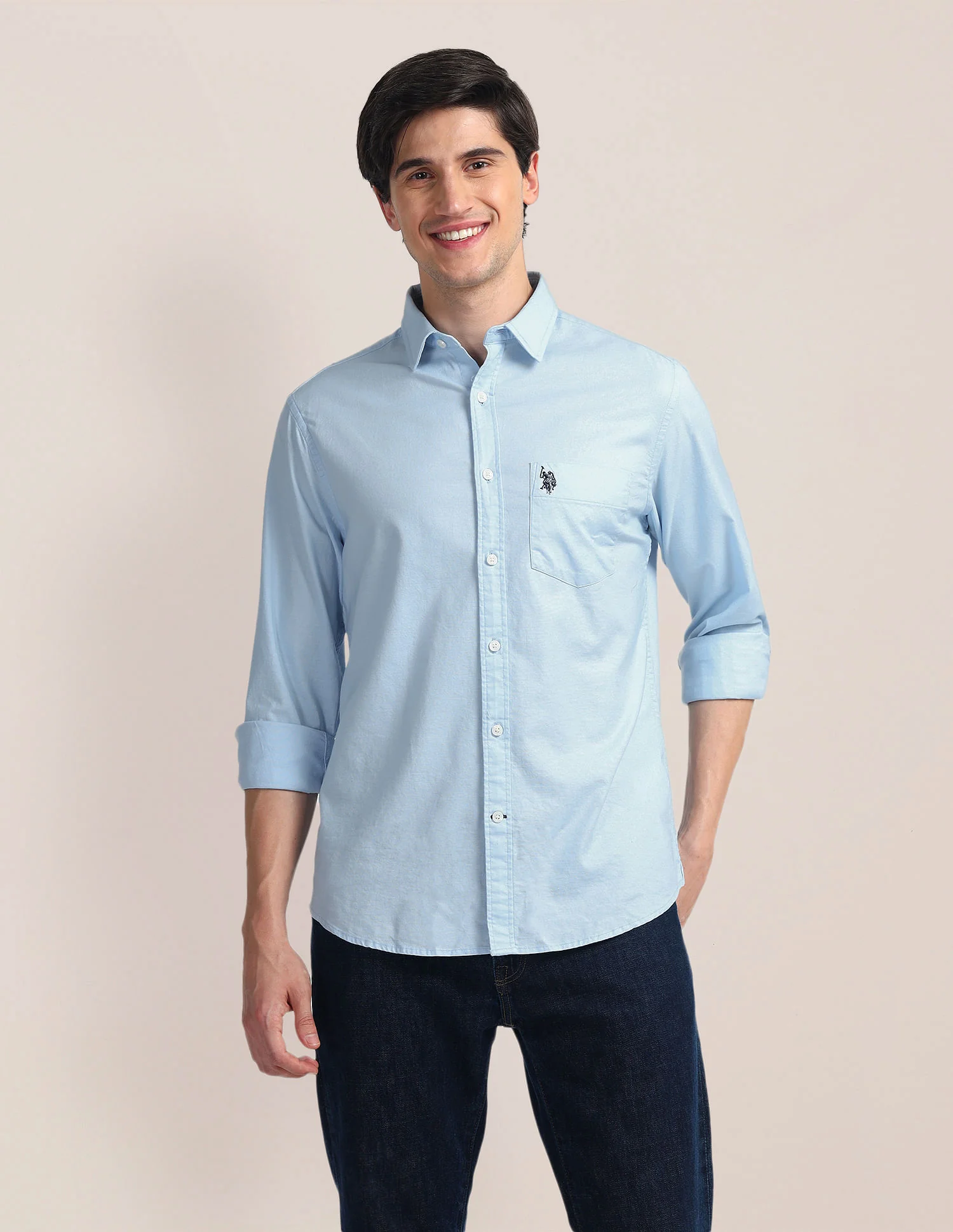 Solid Dobby Shirt - Image 6