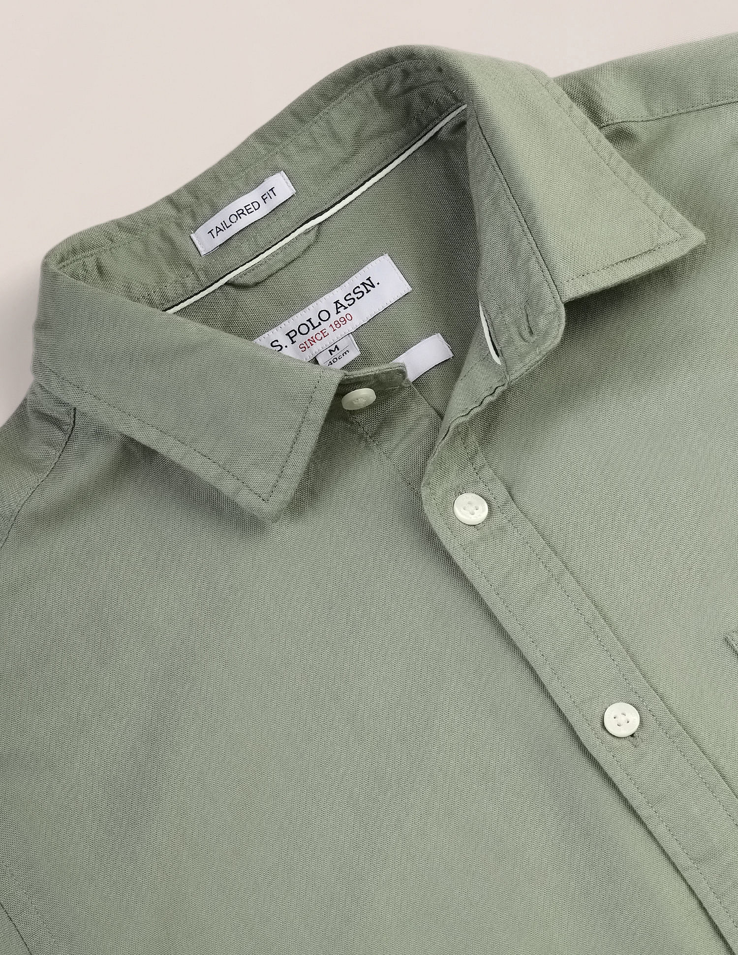 Solid Dobby Shirt - Image 2