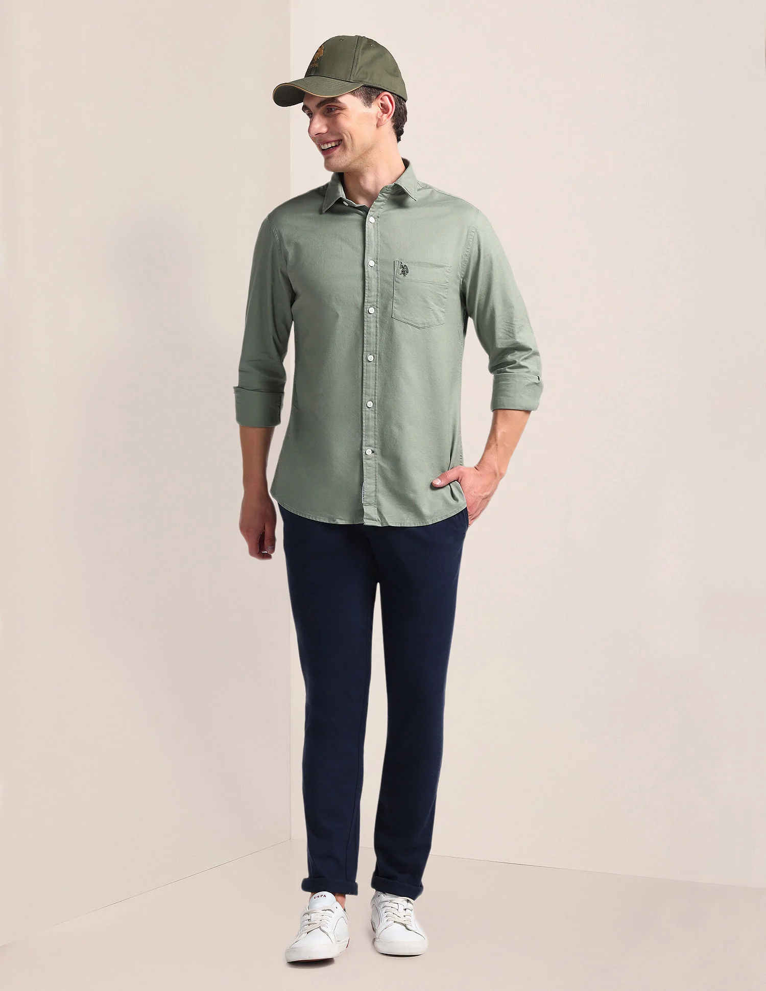 Solid Dobby Shirt - Image 3