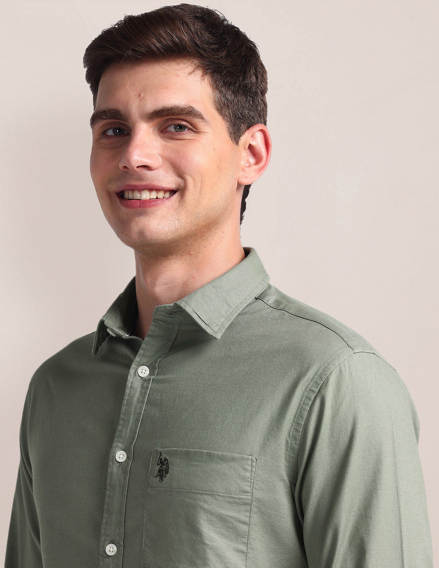 Solid Dobby Shirt - Image 7