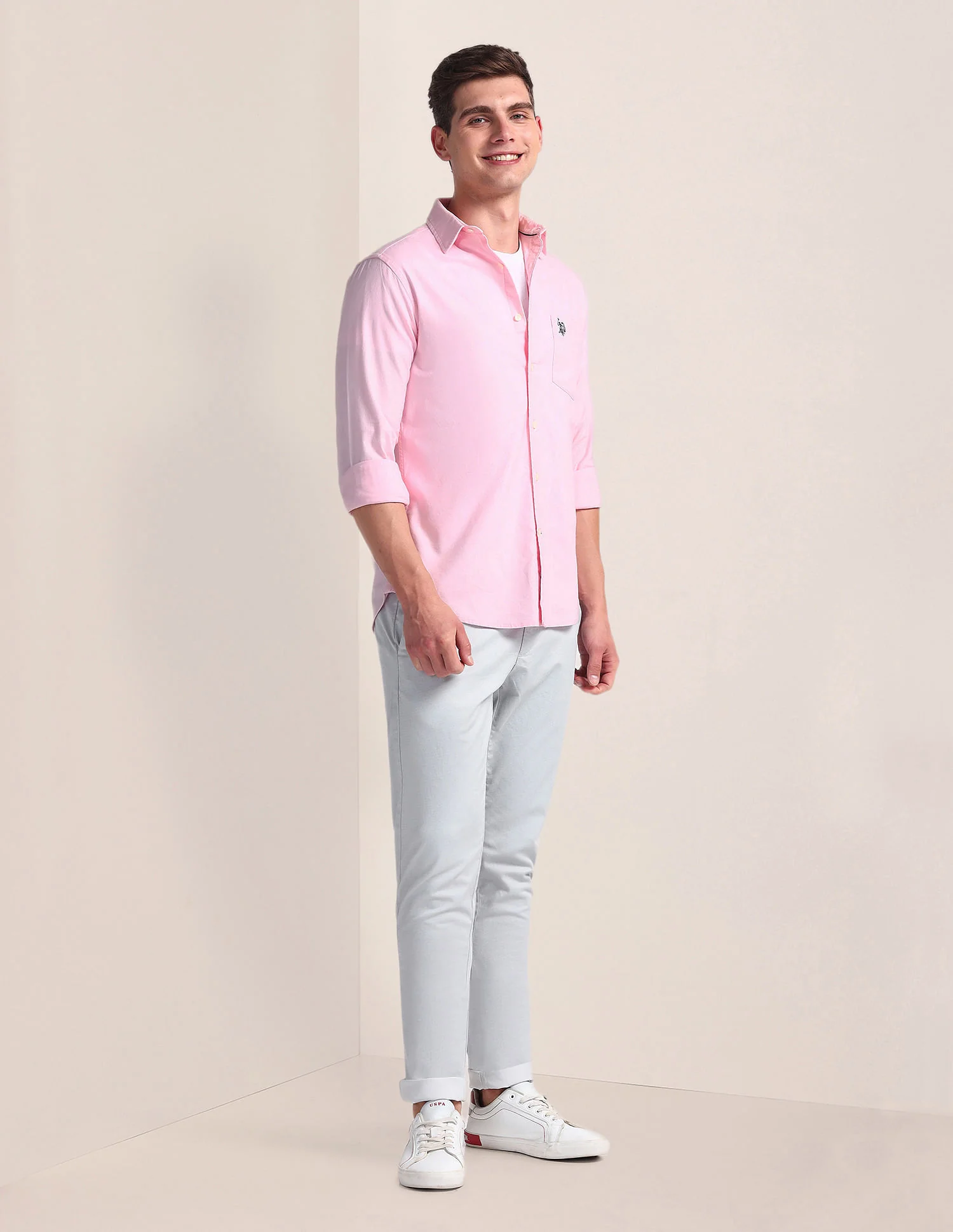 Solid Dobby Shirt - Image 3
