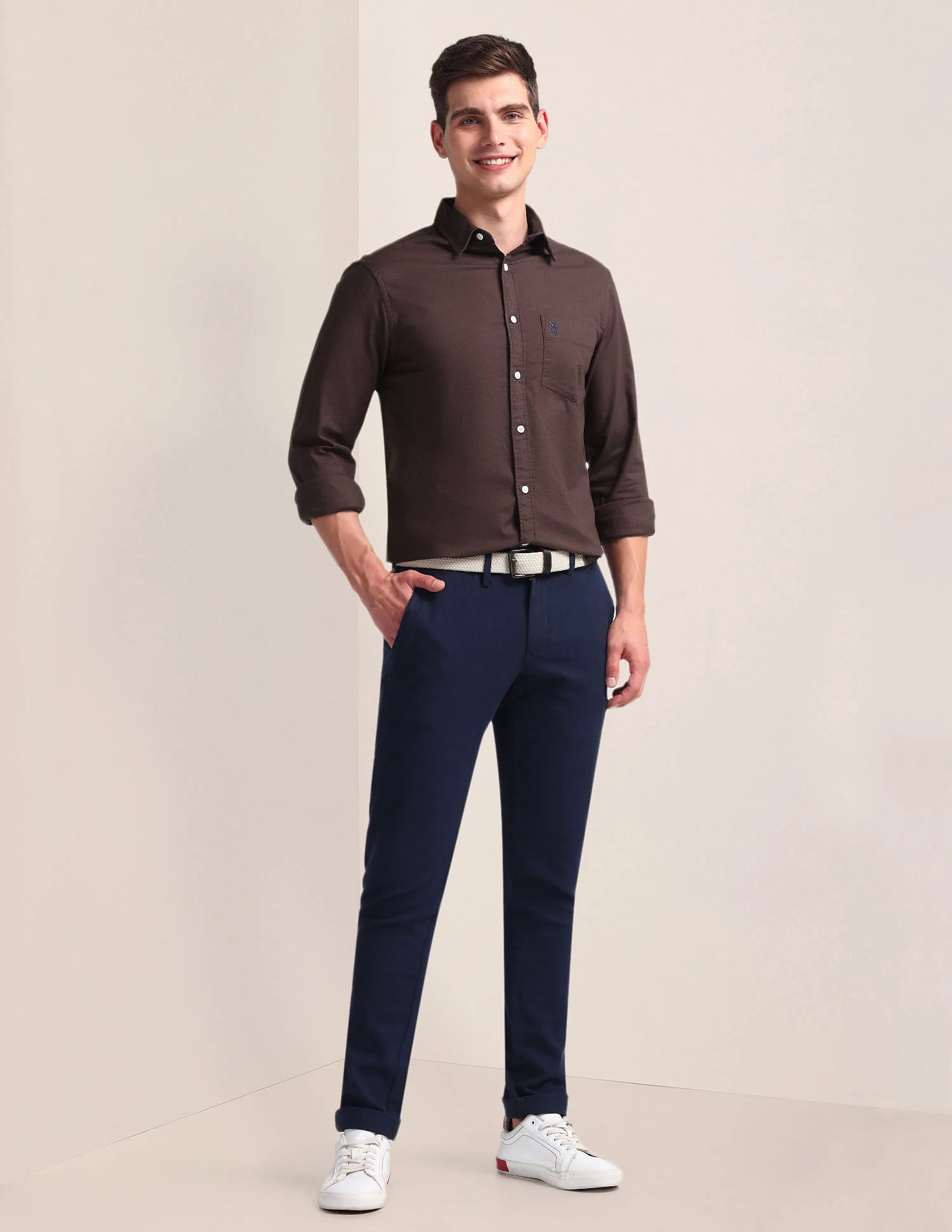 Solid Dobby Shirt - Image 3