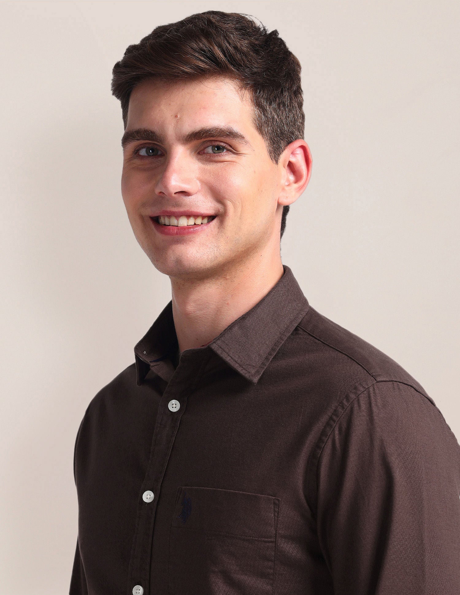 Solid Dobby Shirt - Image 7