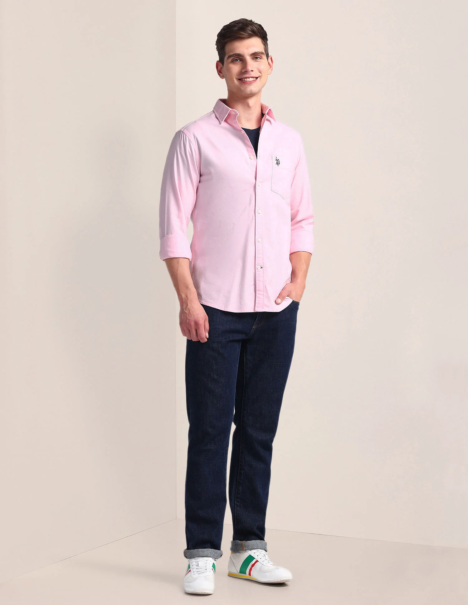 Solid Dobby Shirt - Image 3