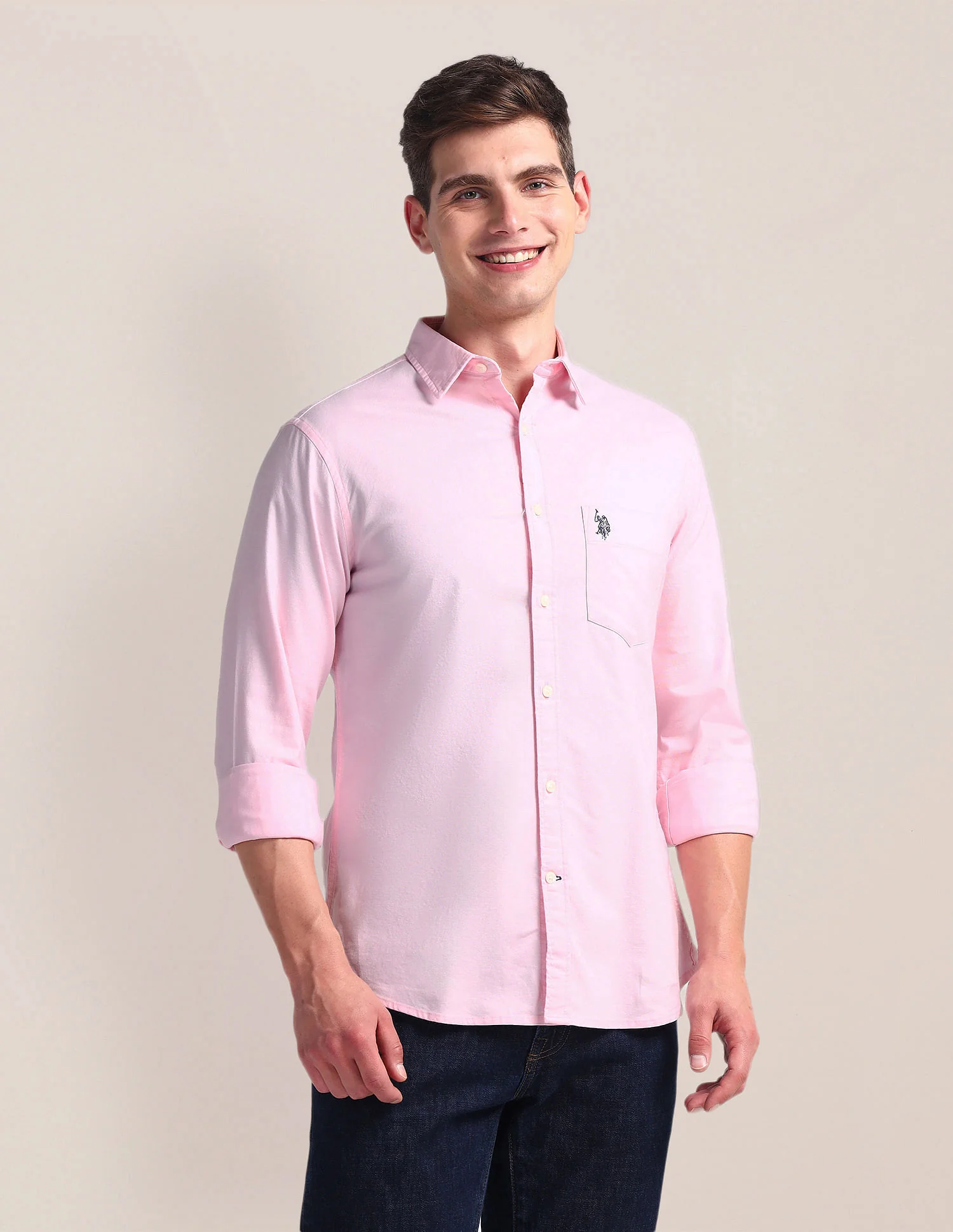 Solid Dobby Shirt - Image 6