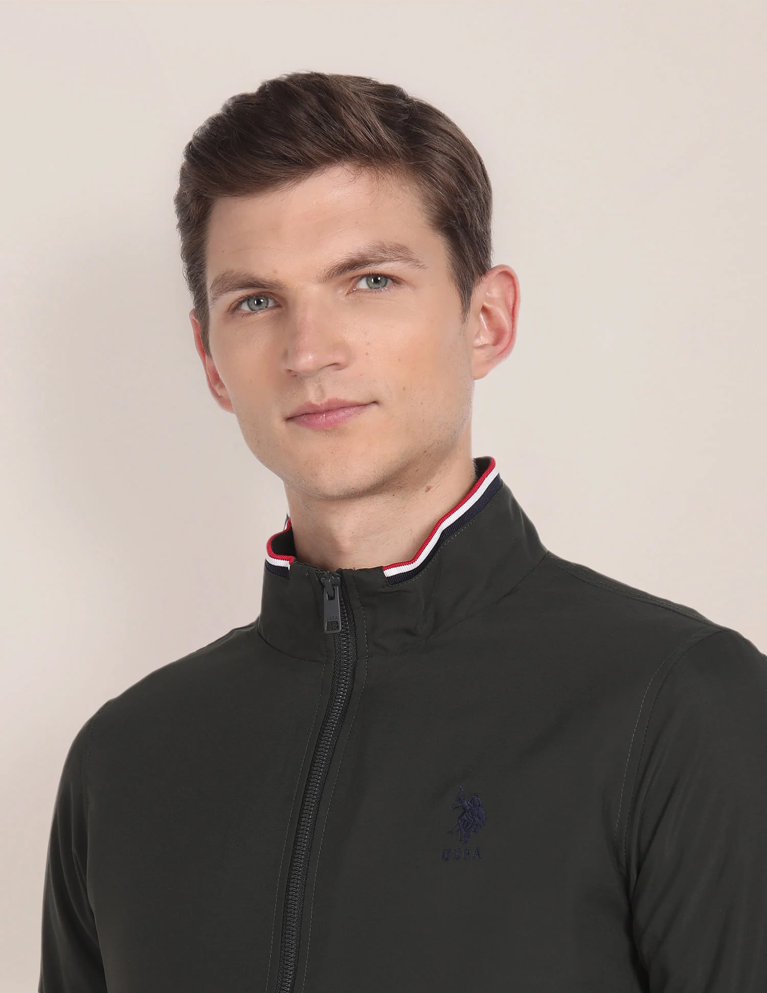 Solid High Neck Jacket - Image 7