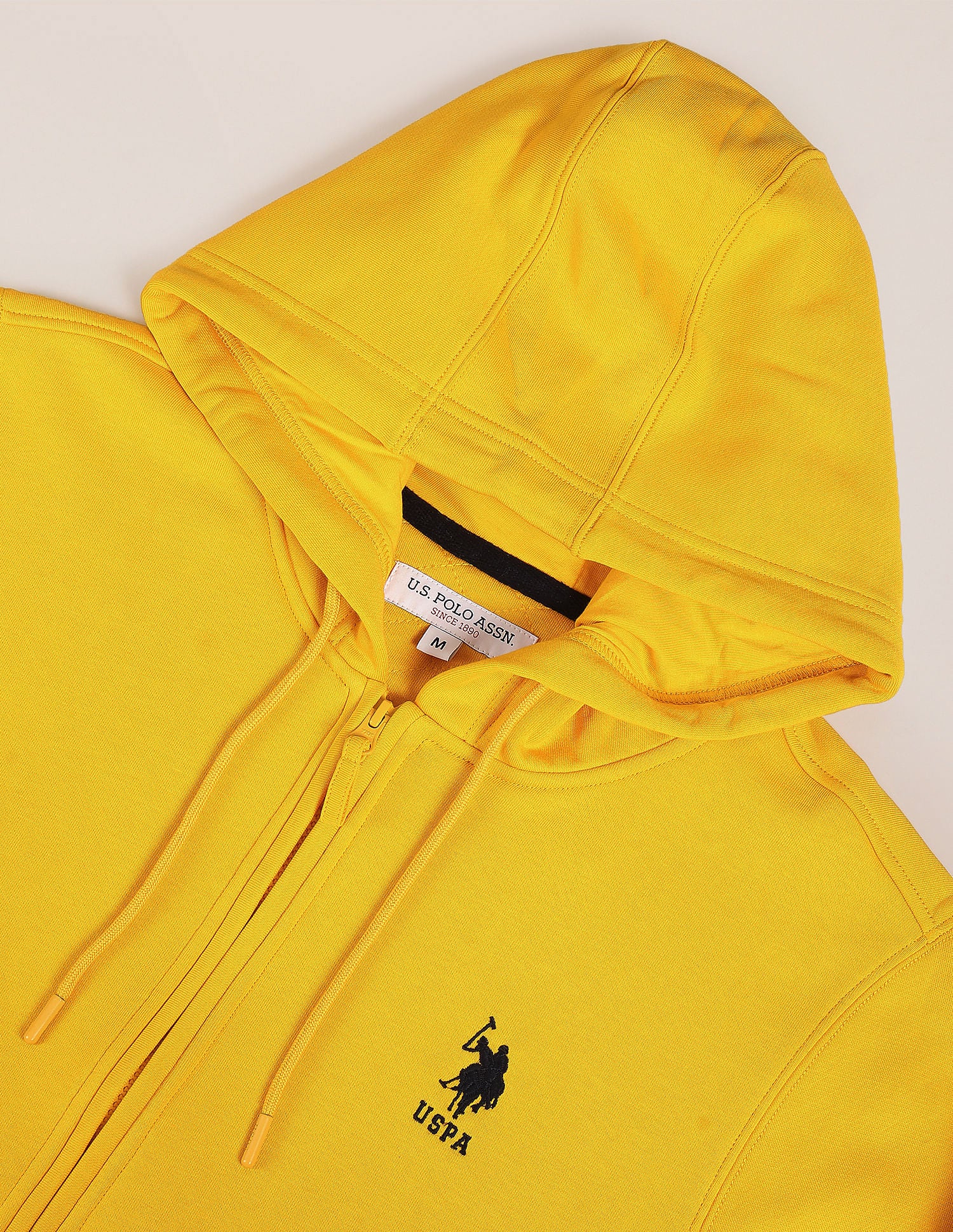 Solid Hooded Sweatshirt - Image 2