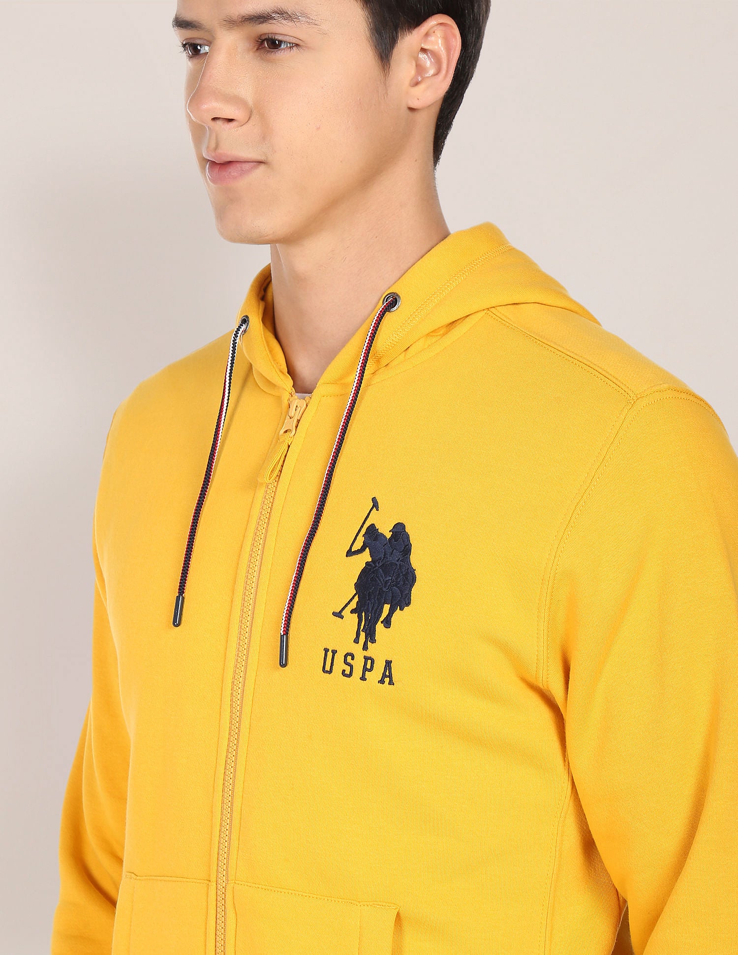 Solid Hooded Sweatshirt - Image 7