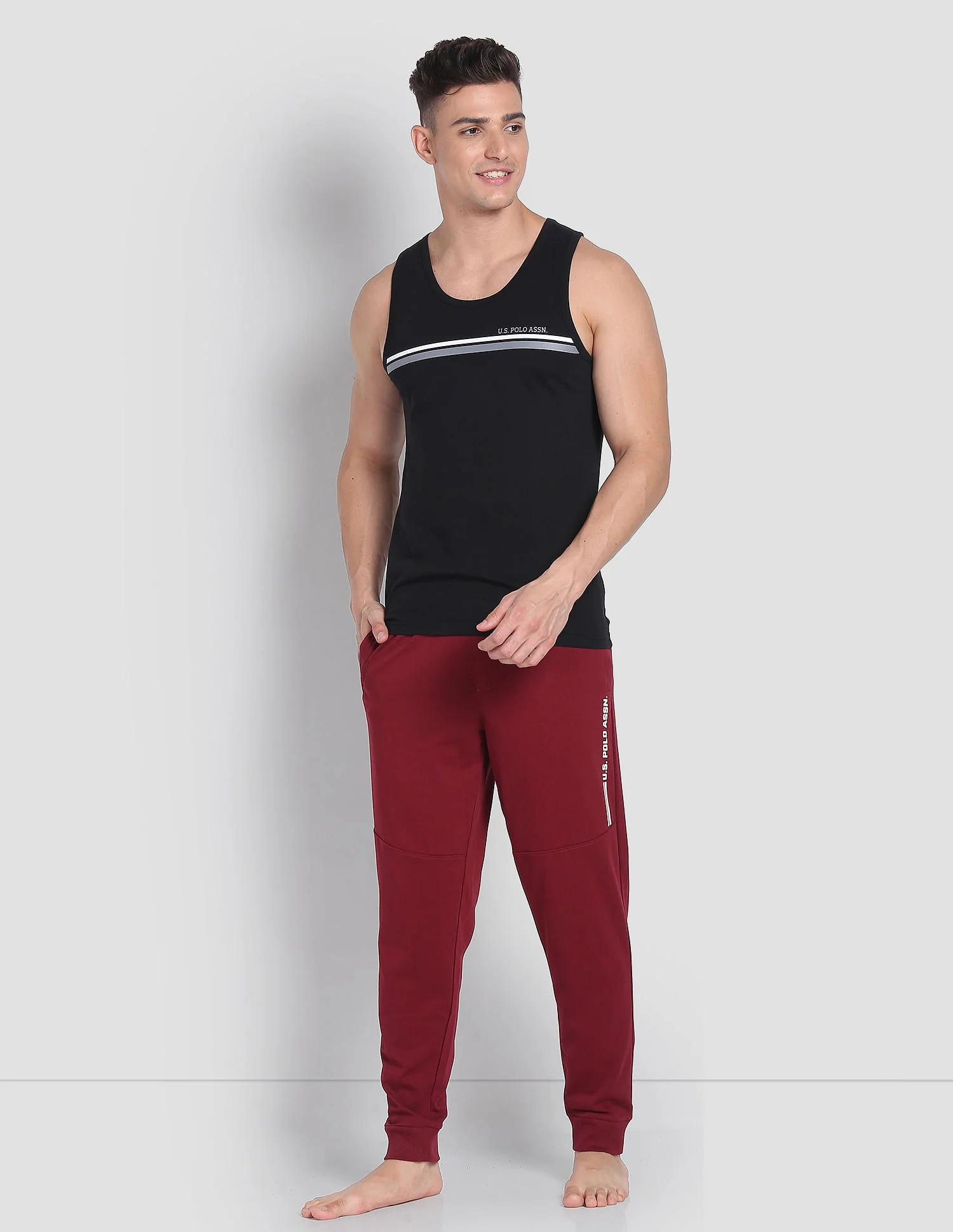 Solid LJ001 Joggers - Pack Of 1 - Image 3