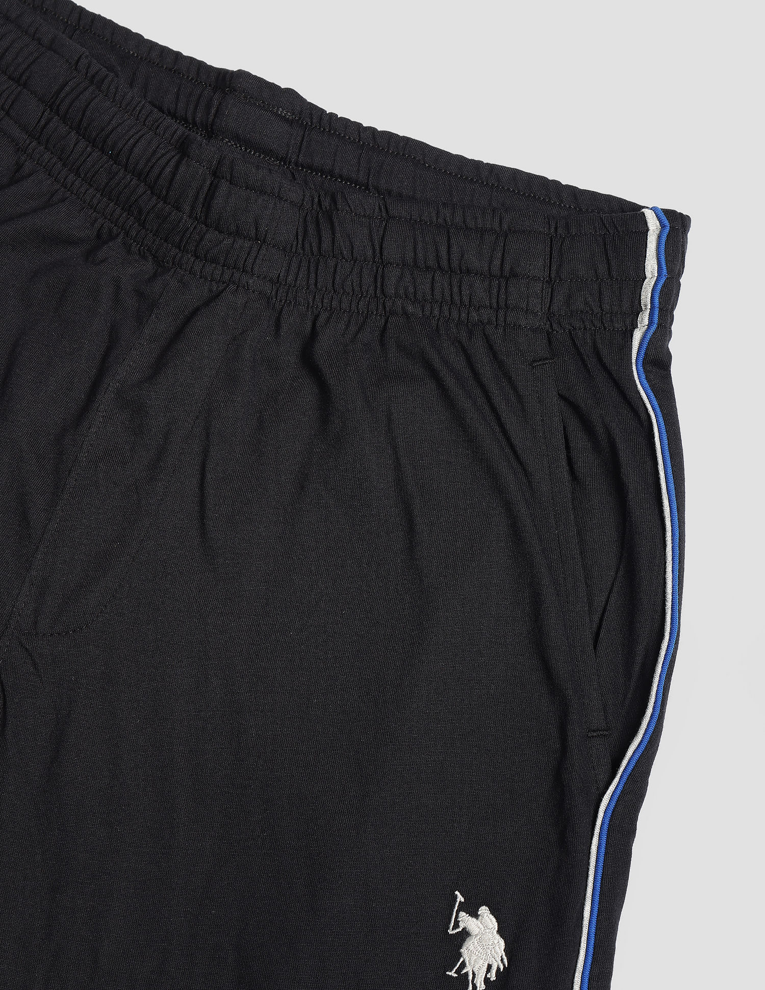 Men Solid LR001 Lounge Track Pants - Image 2