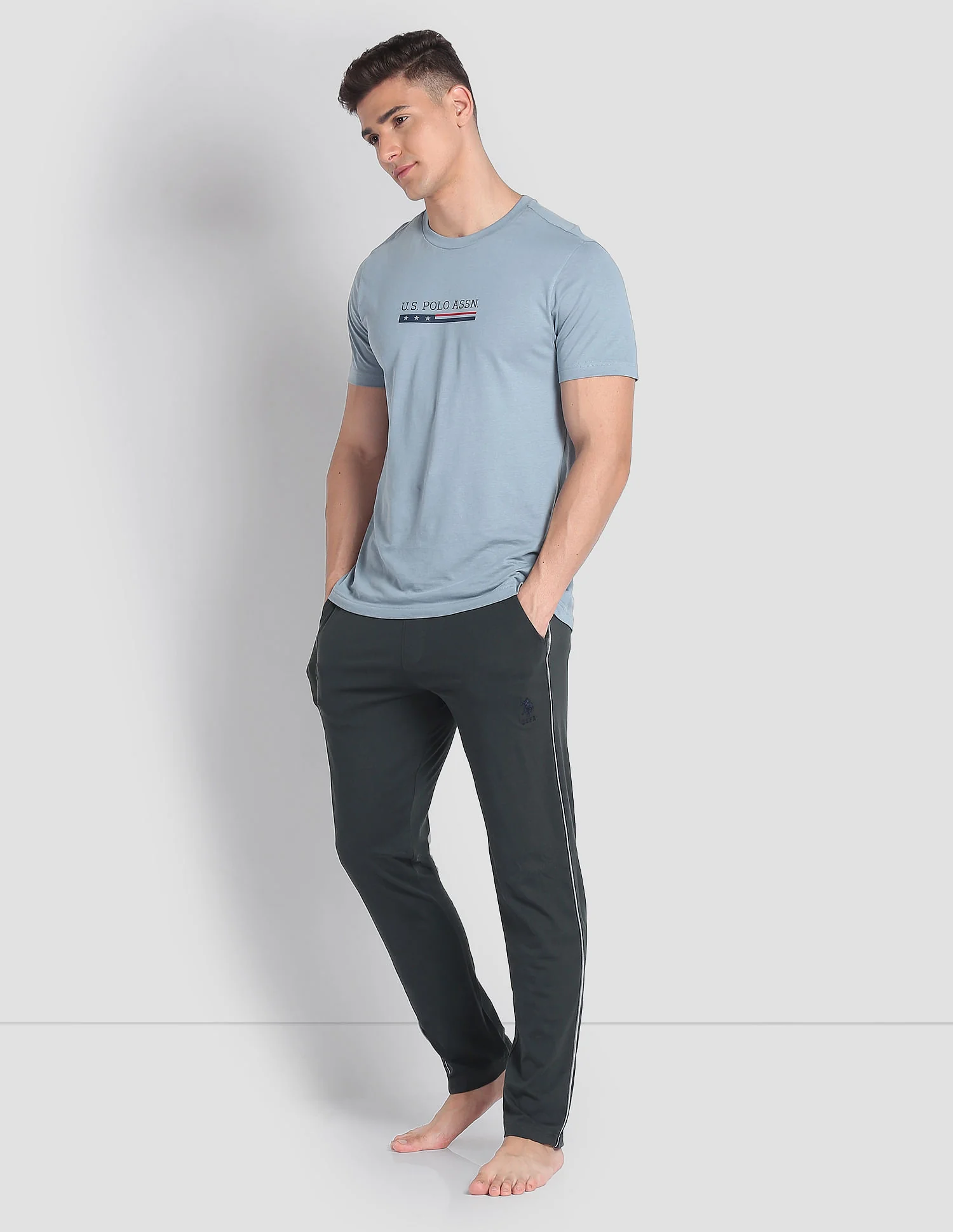 Solid LR001 Lounge Track Pants - Pack Of 1 - Image 3
