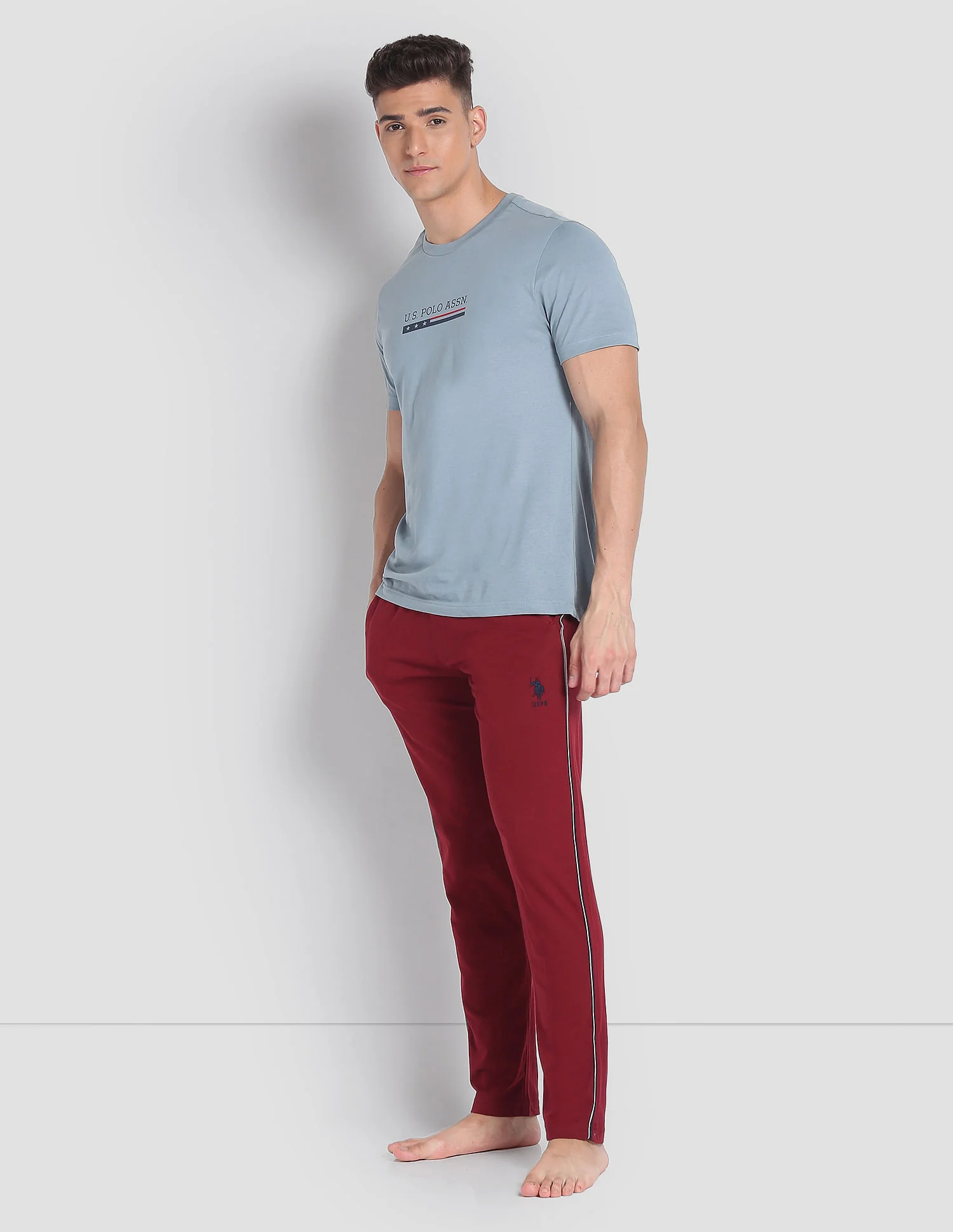 Solid LR001 Lounge Track Pants - Pack Of 1 - Image 3