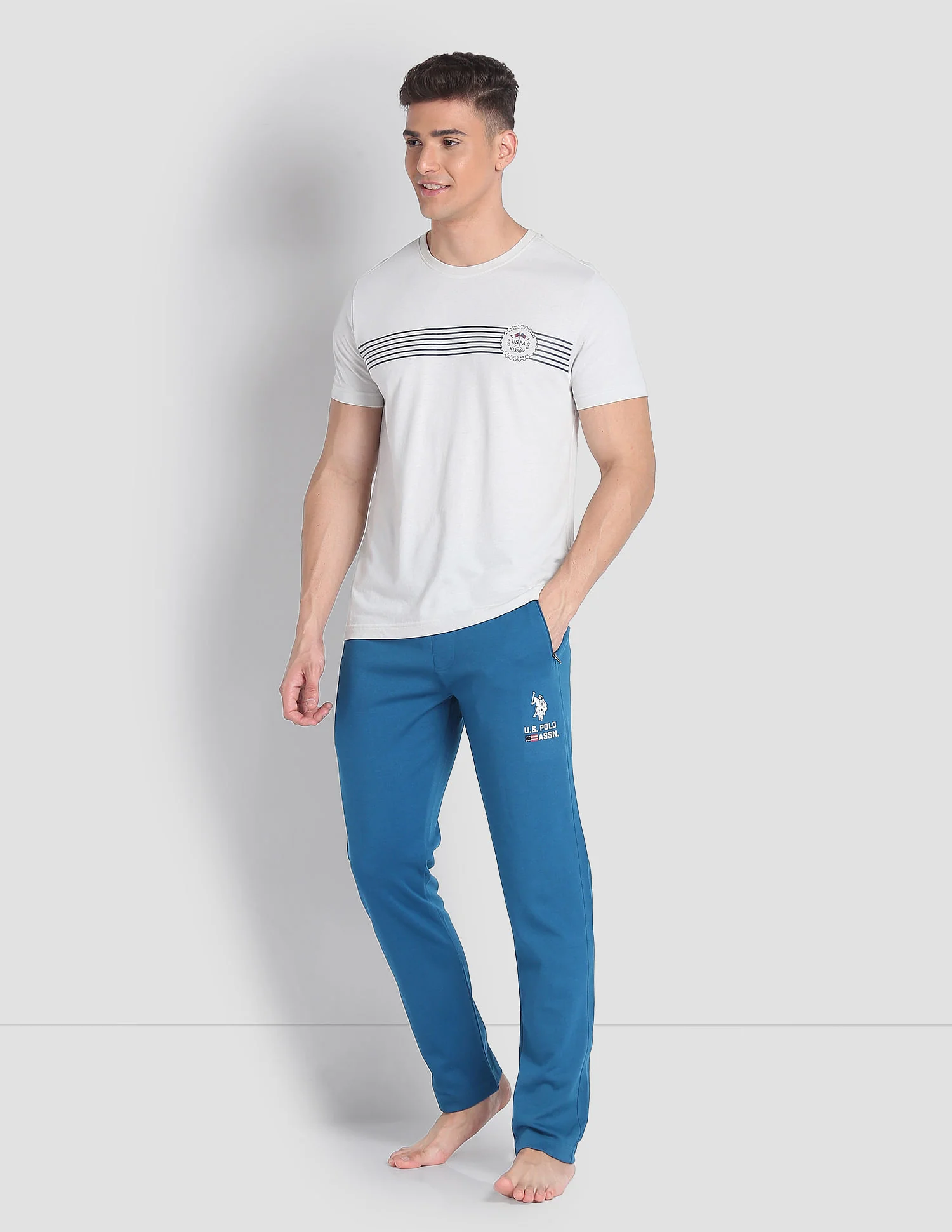 Solid LR006 Lounge Track Pants - Pack Of 1 - Image 3