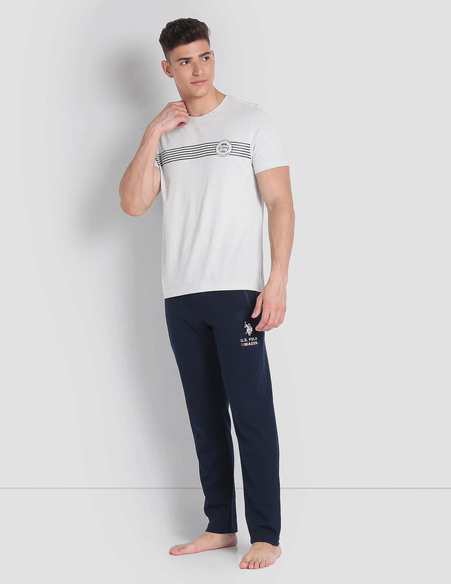 Solid LR006 Lounge Track Pants - Pack Of 1 - Image 3