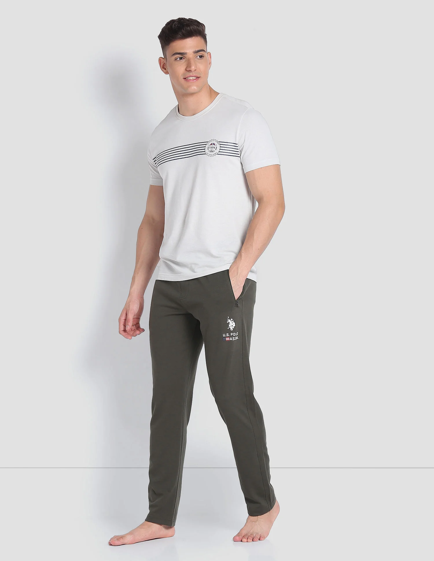 Solid LR006 Lounge Track Pants - Pack Of 1 - Image 3