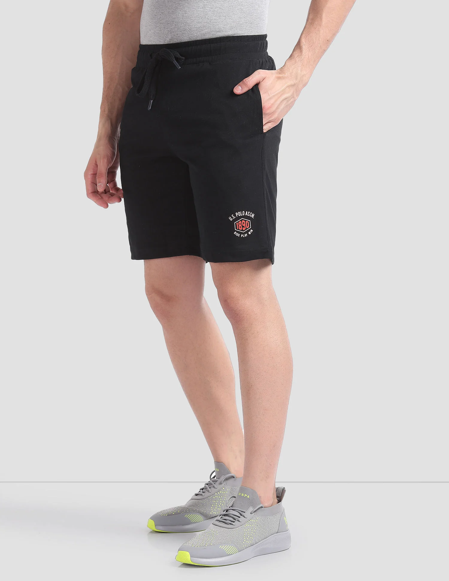 Solid LS002 Lounge Shorts - Pack Of 1 - Image 4