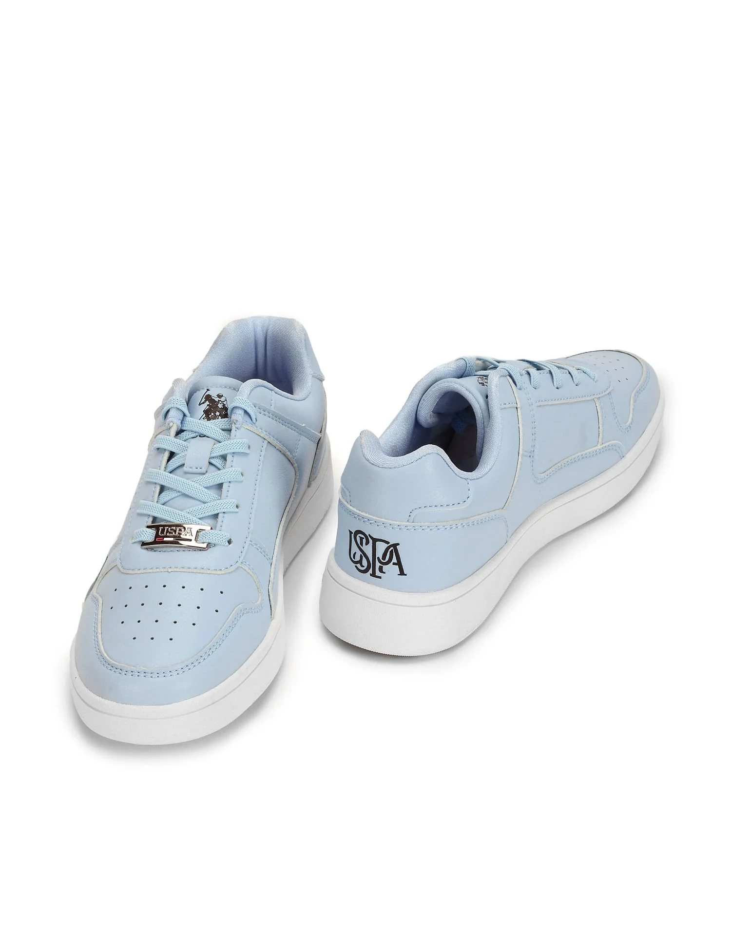 Women Solid Perforated Bella Sneakers - Image 3