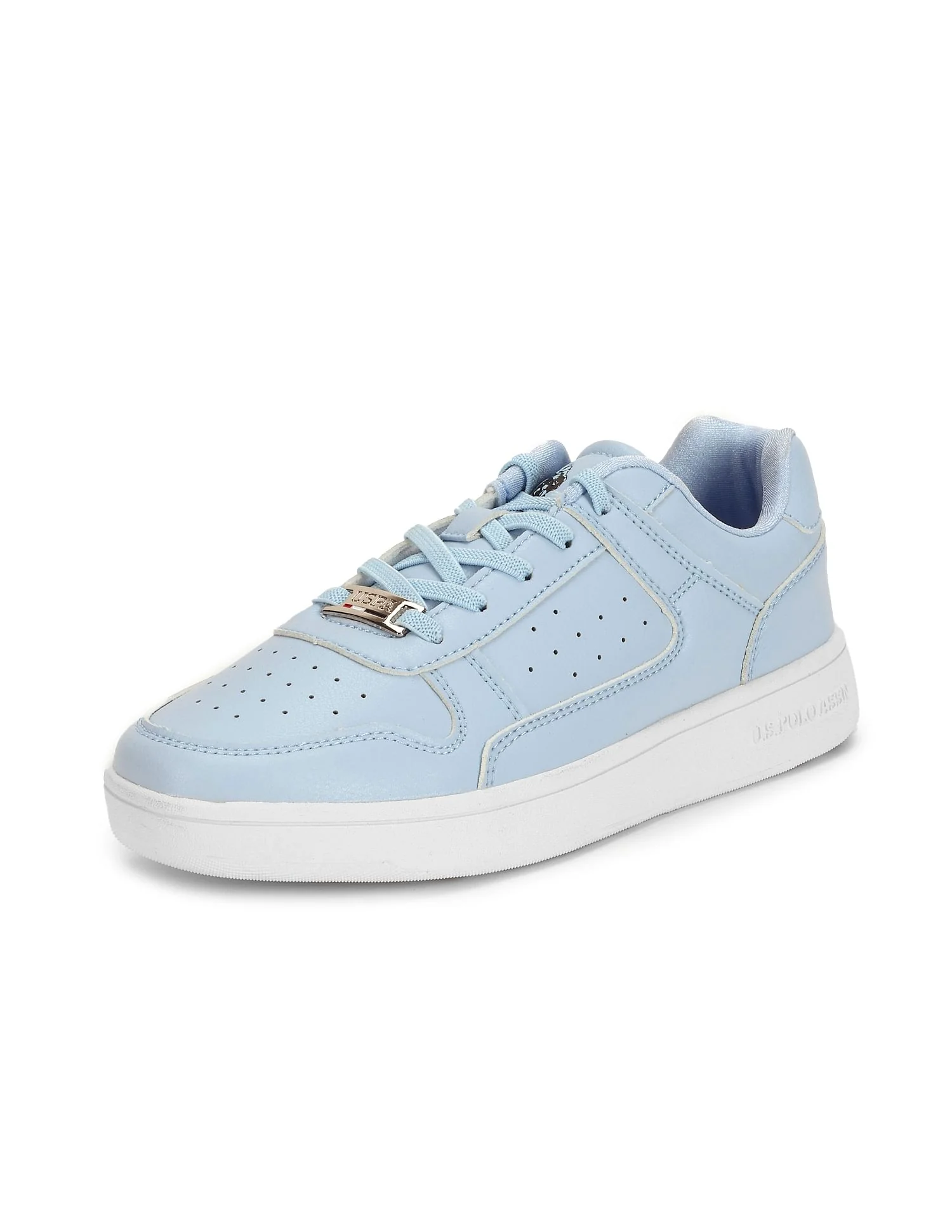 Women Solid Perforated Bella Sneakers - Image 7