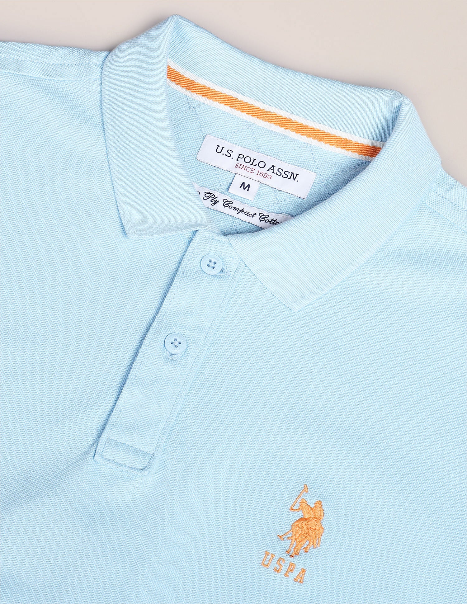 Solid Pique Polo Shirt - Image 2