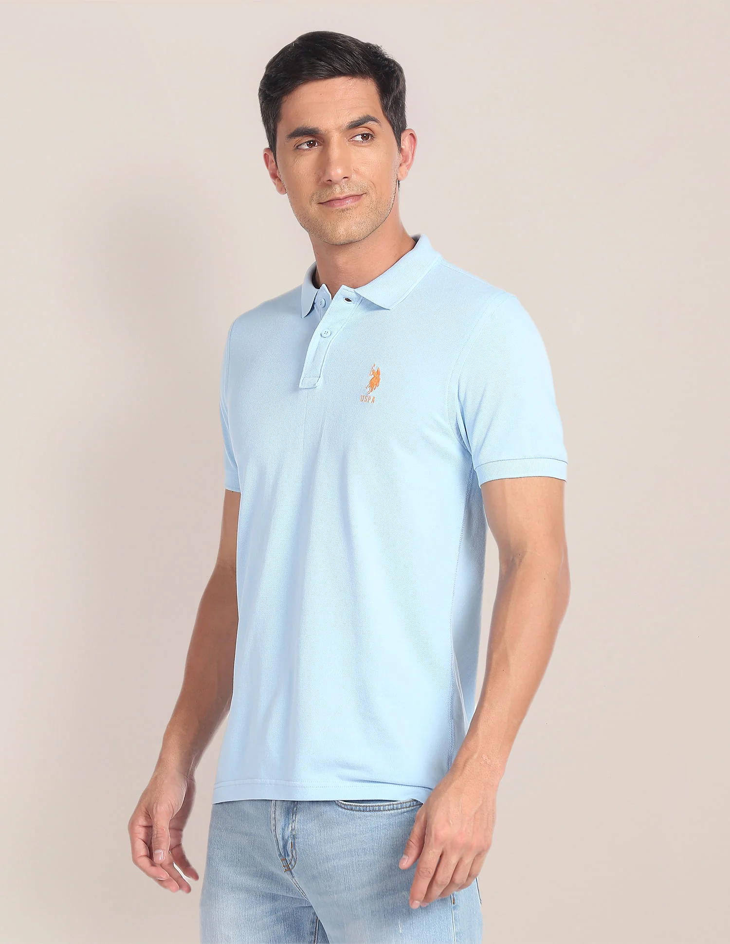 Solid Pique Polo Shirt - Image 4