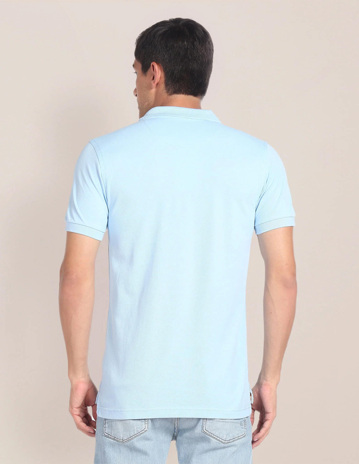 Solid Pique Polo Shirt - Image 5