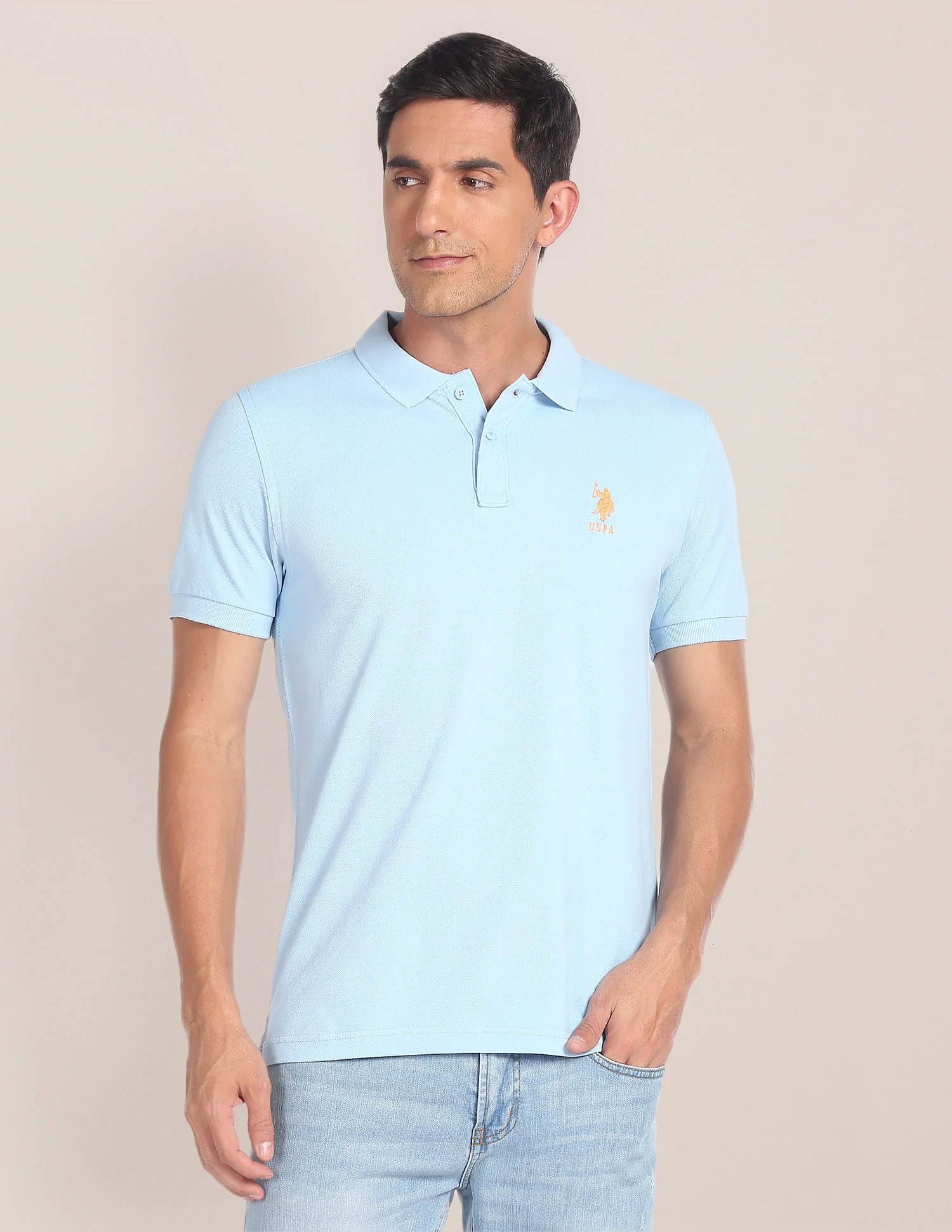 Solid Pique Polo Shirt - Image 6
