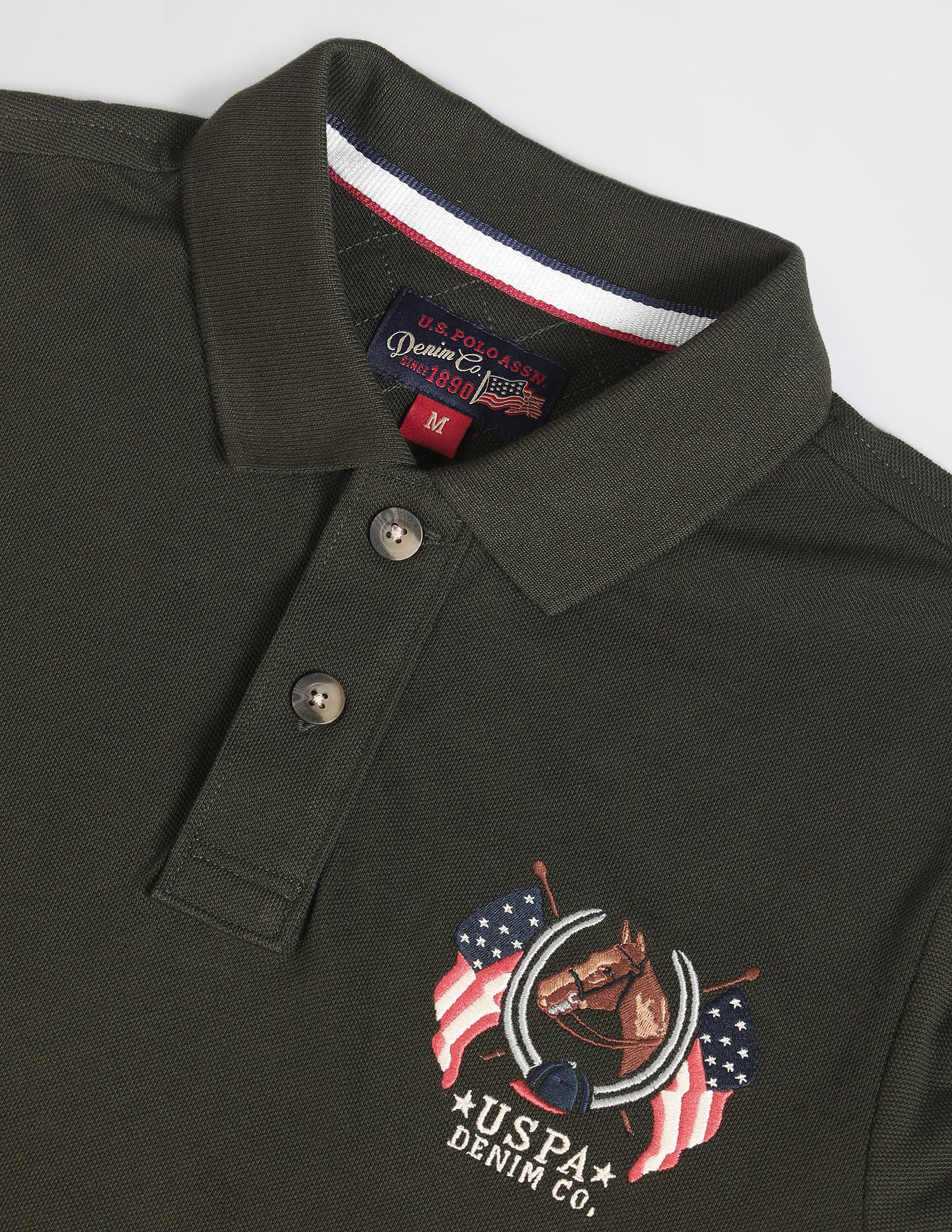 Solid Pique Polo Shirt - Image 2