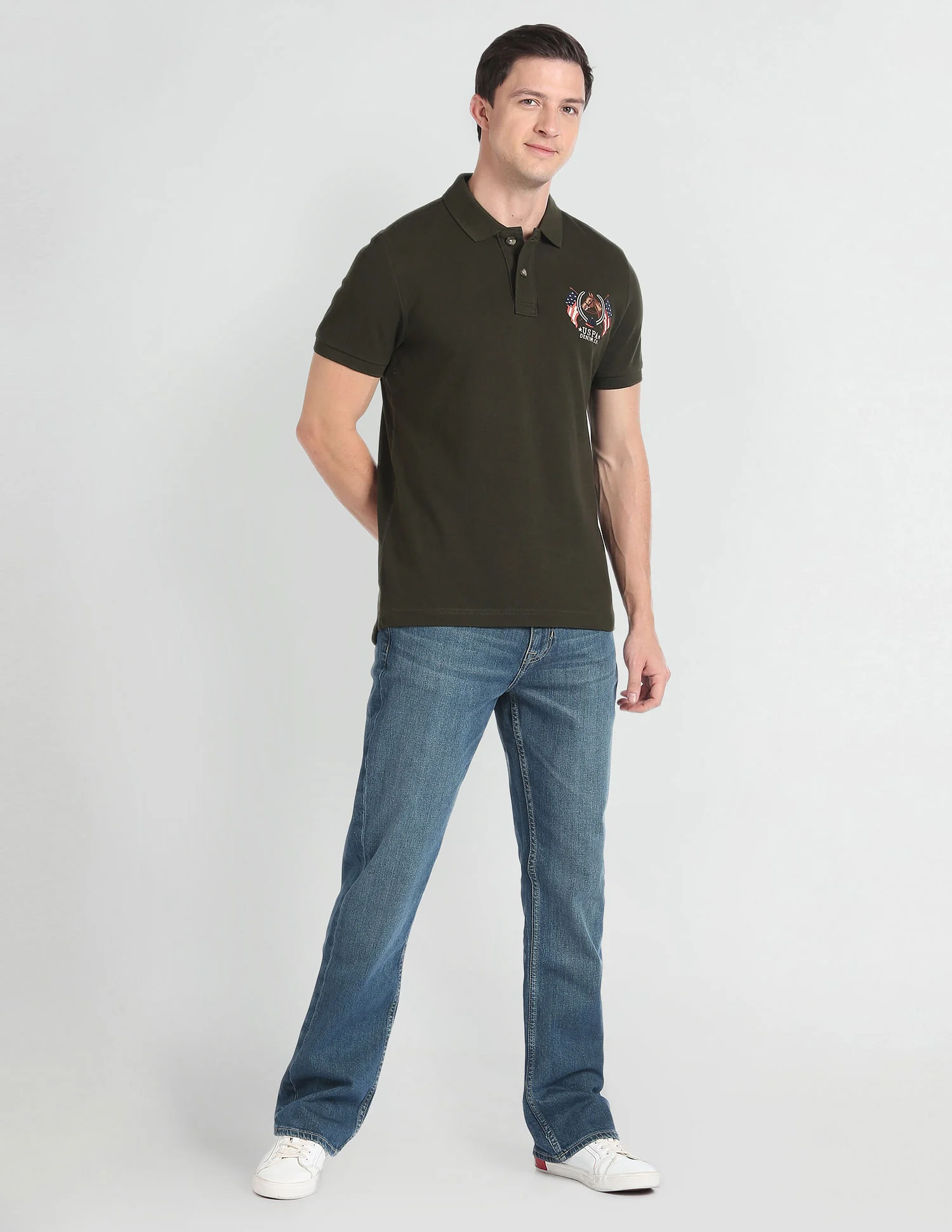 Solid Pique Polo Shirt - Image 3