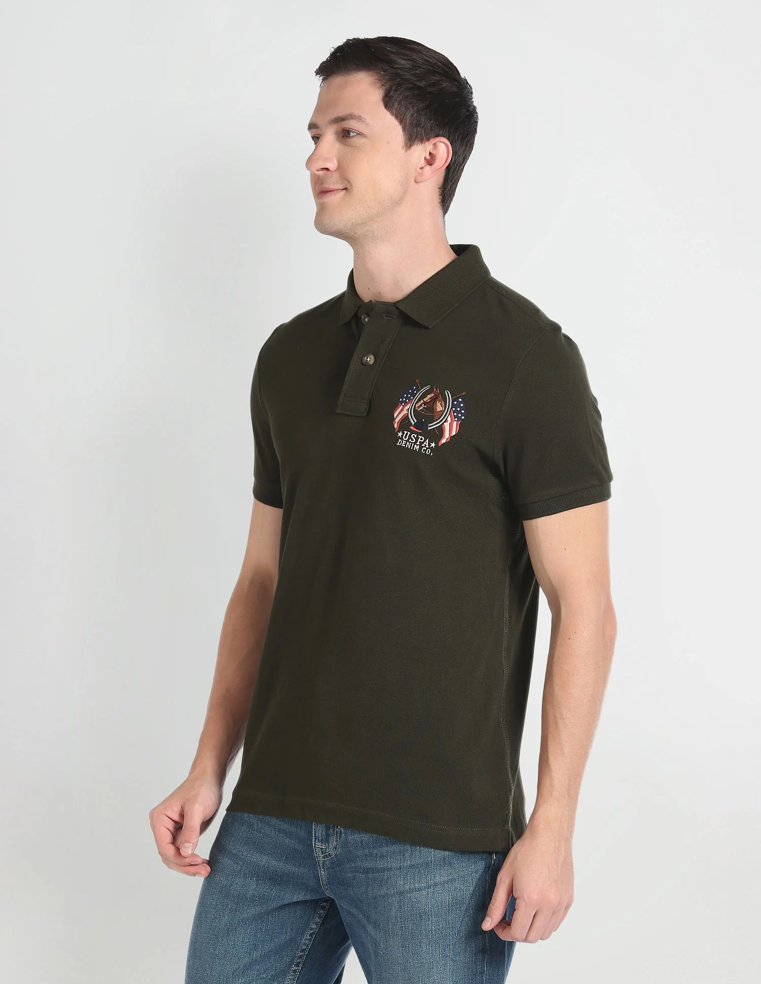 Solid Pique Polo Shirt - Image 4