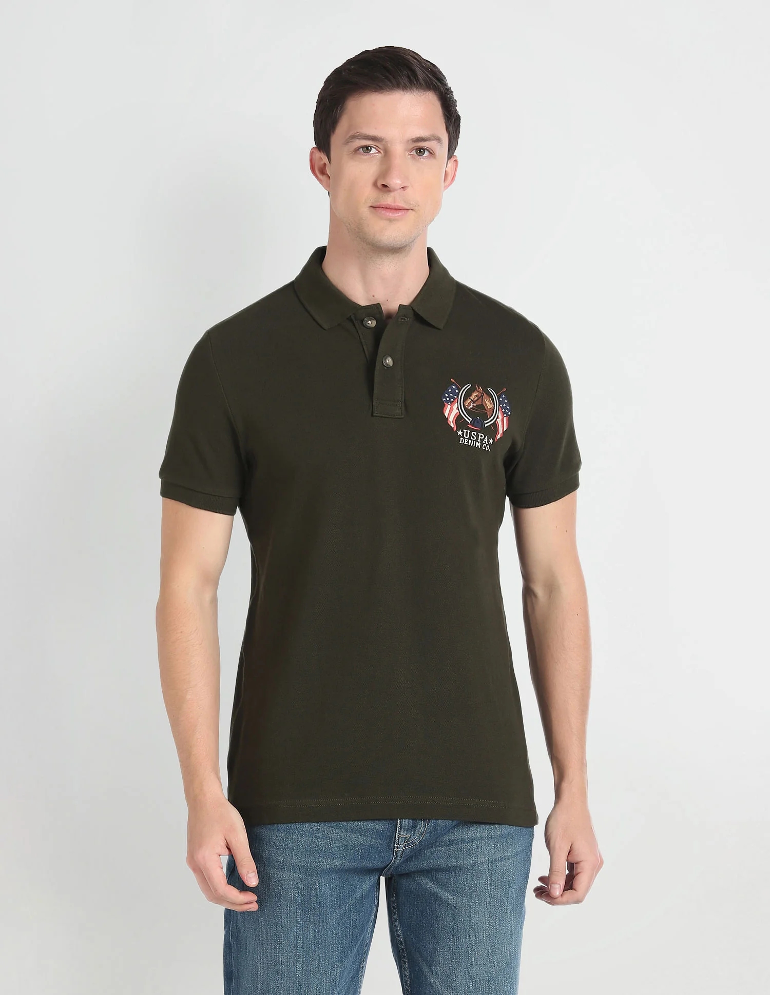 Solid Pique Polo Shirt - Image 6