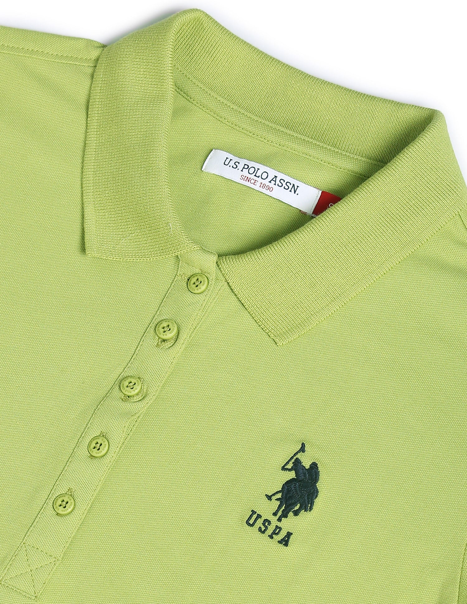 Solid Pique Polo Shirt - Image 2