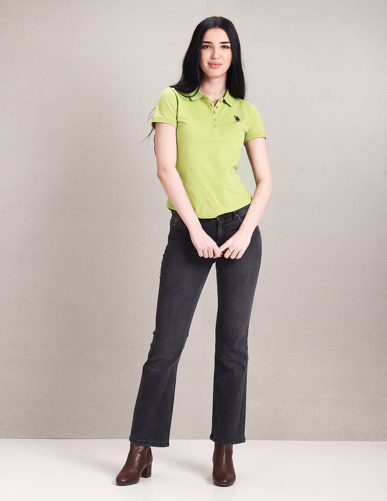 Solid Pique Polo Shirt - Image 3