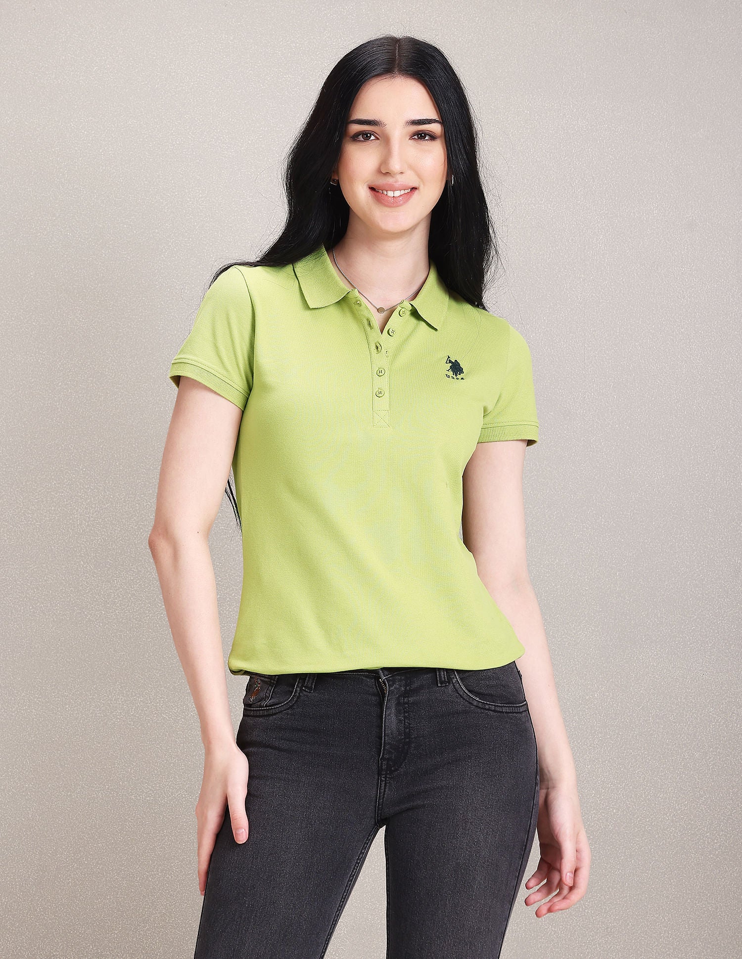 Solid Pique Polo Shirt - Image 6