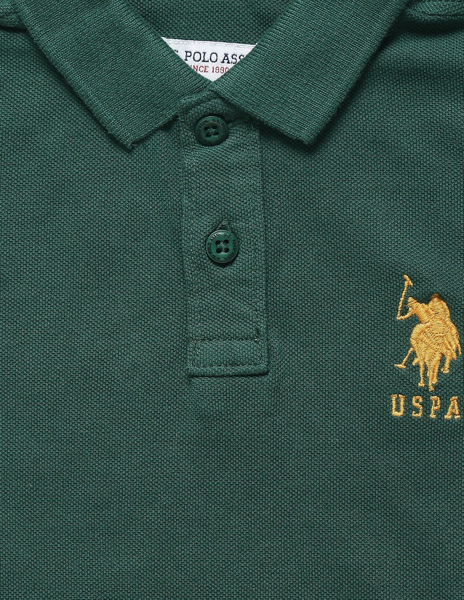 Solid Pique Polo Shirt - Image 3