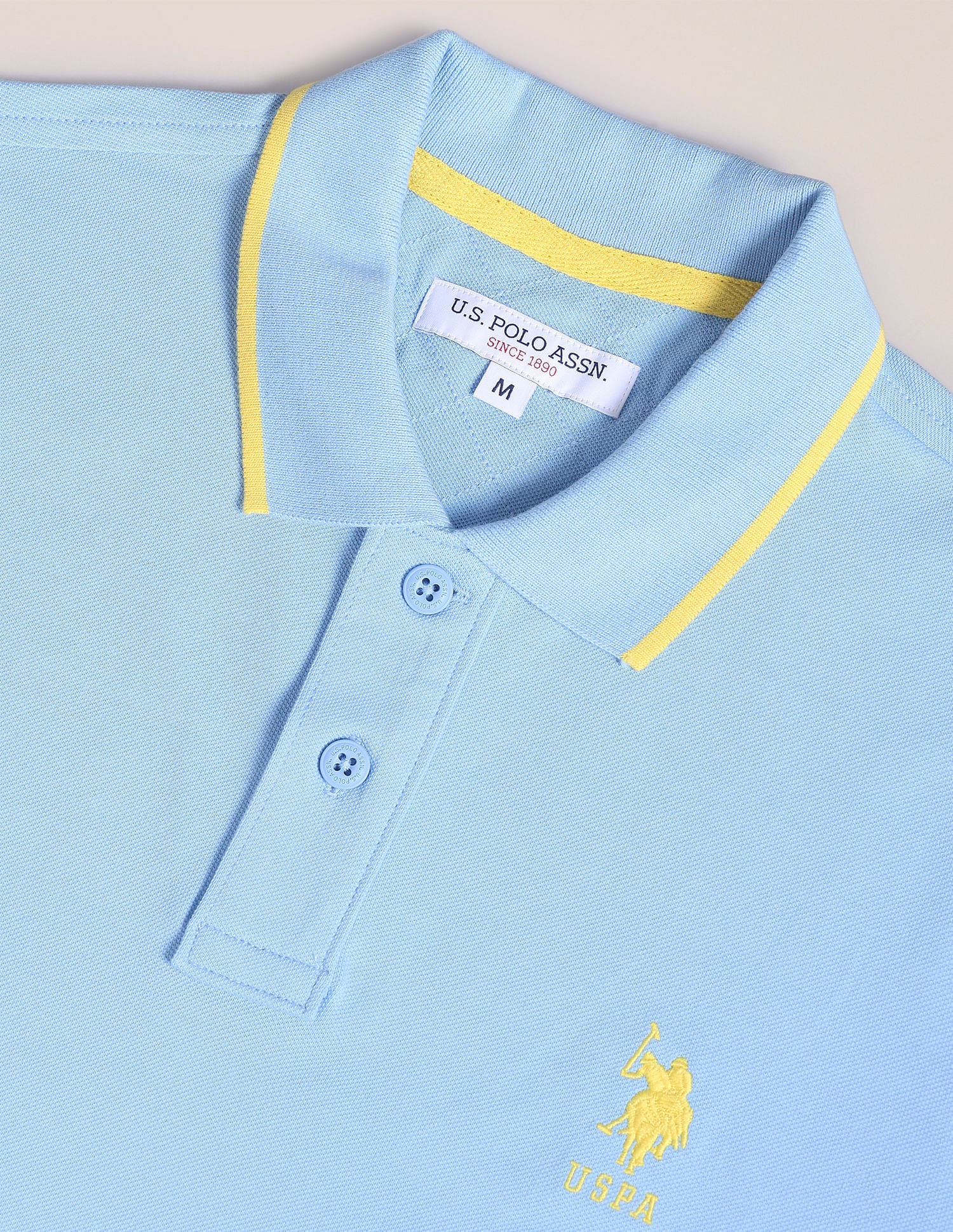 Solid Pique Polo Shirt - Image 2