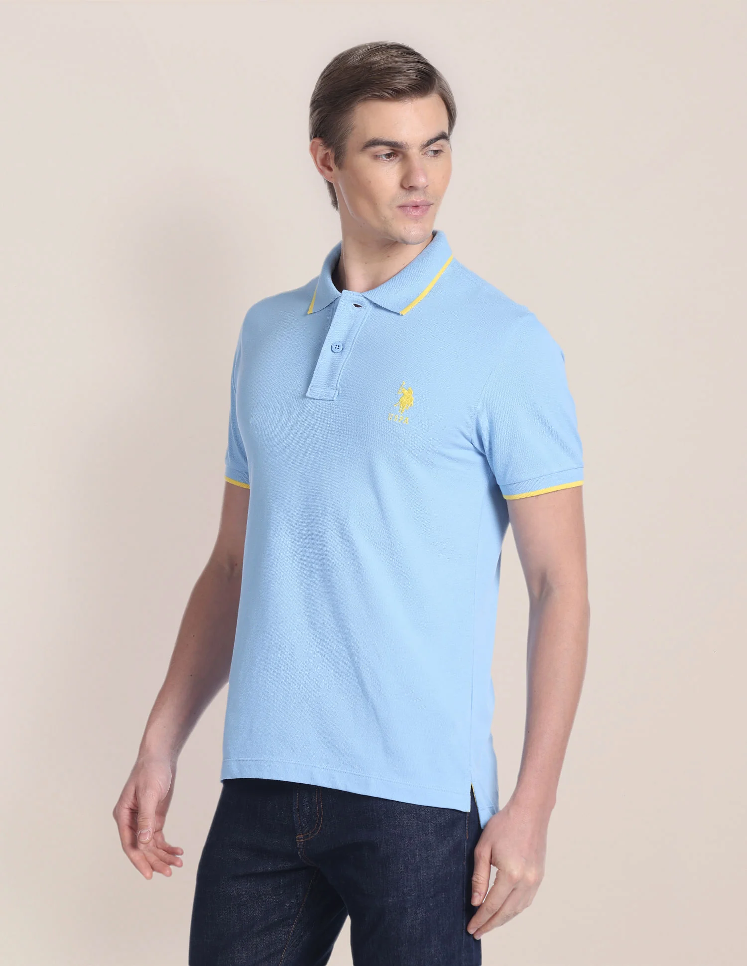 Solid Pique Polo Shirt - Image 4