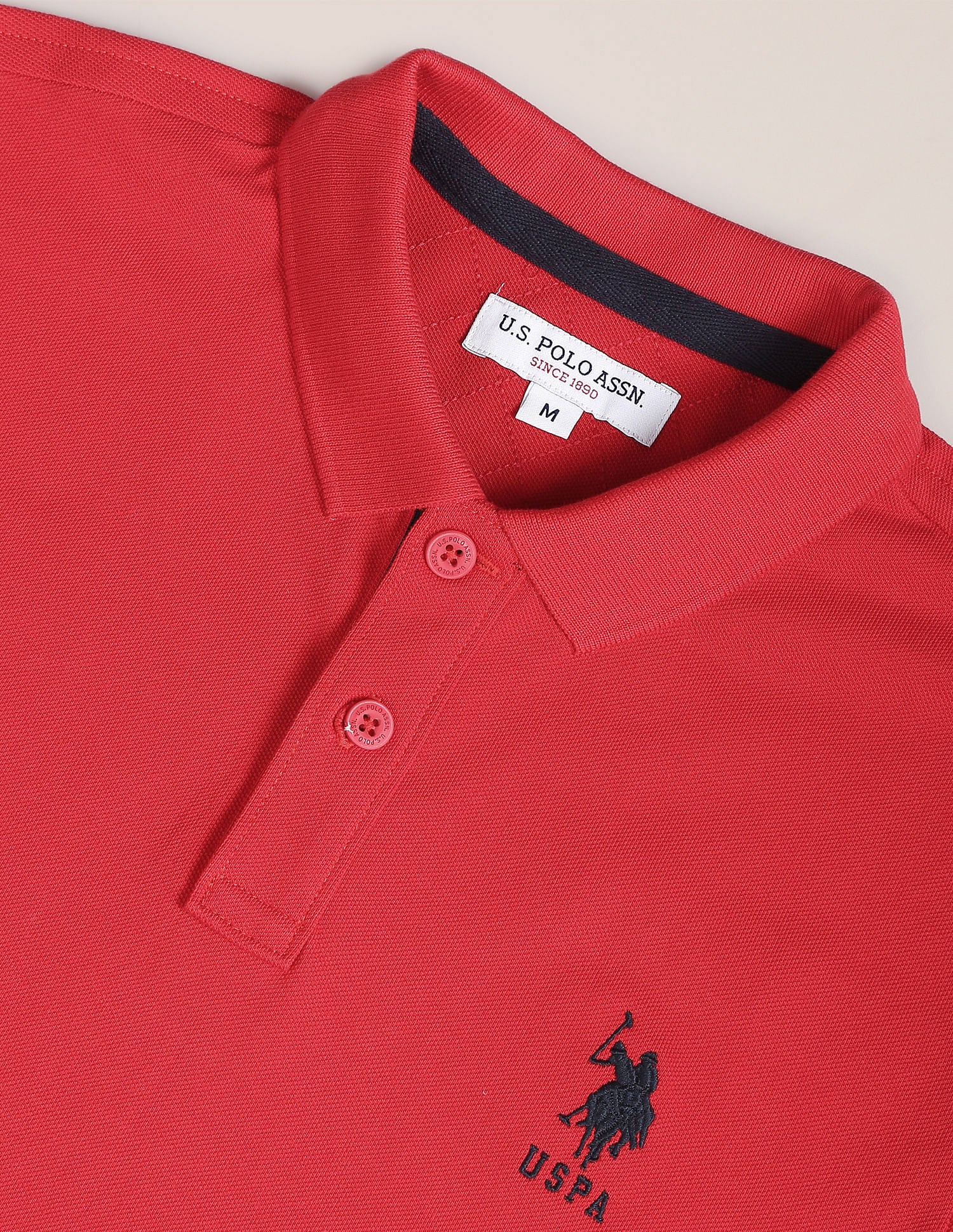 Solid Pique Polo Shirt - Image 2